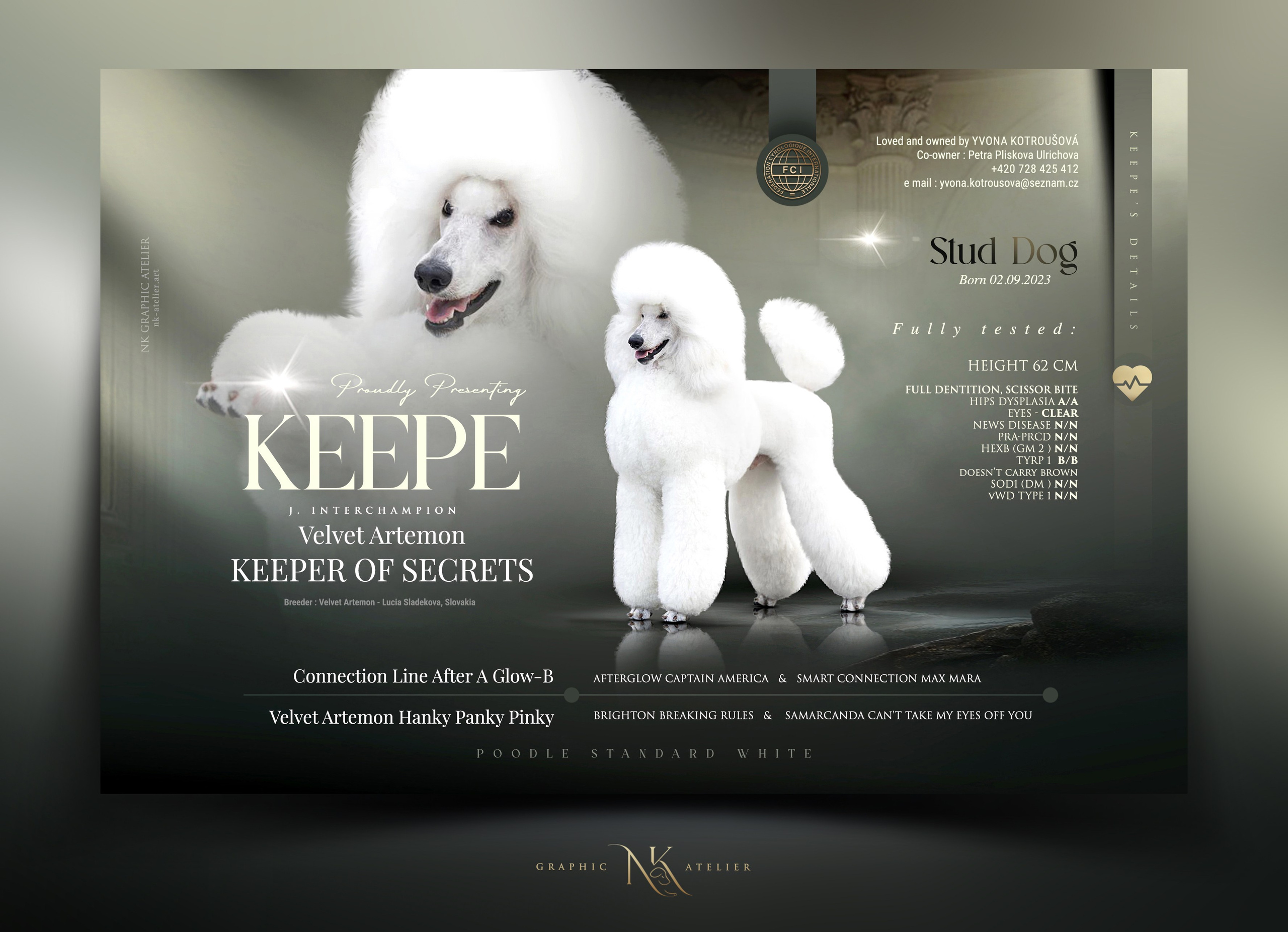 Graphics For Breeders. NK GRAPHIC ATELIER FOR BREEDERS