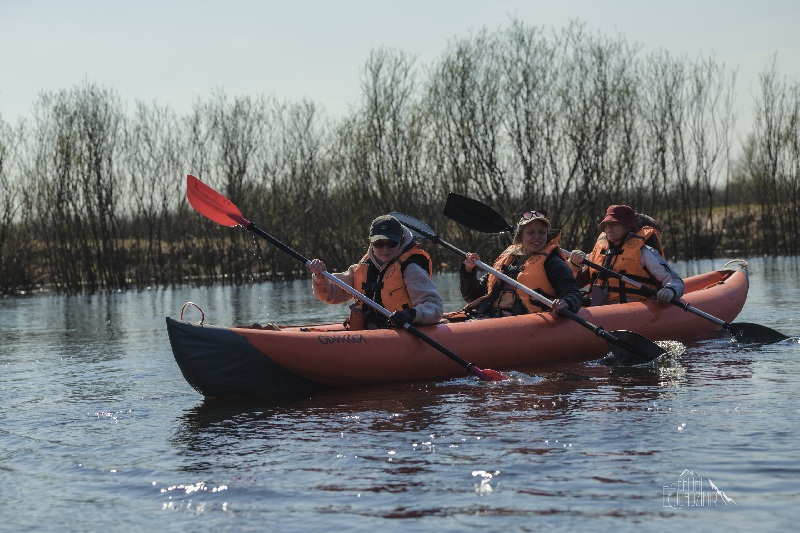 Сплав по реке Тремля 04.04.2026. Репортажный фотограф Владимир Беляй