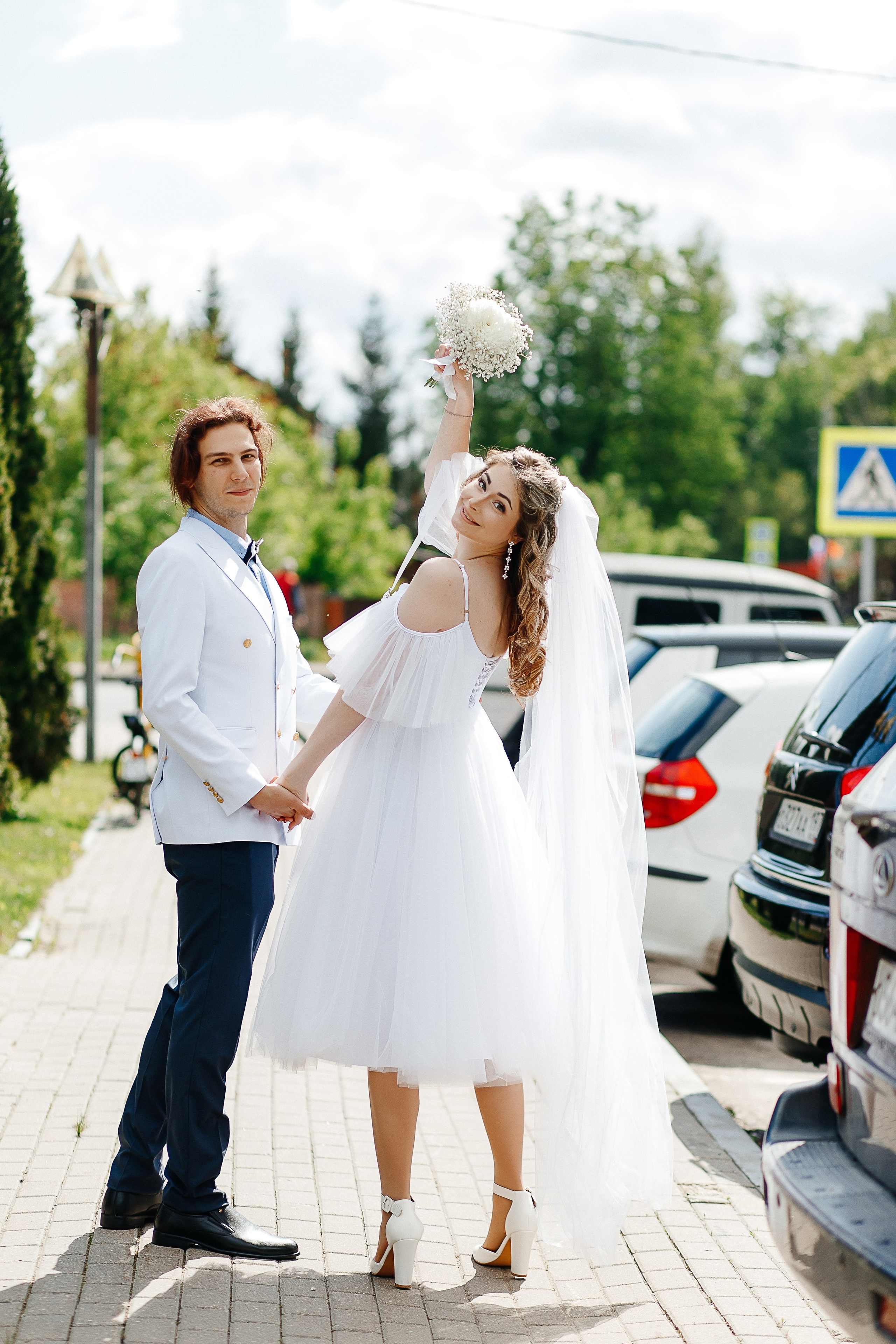 Свадебная фотосессия Александра и Анастасии в Подольске. Фотограф в Подольске — Мария Бучнева