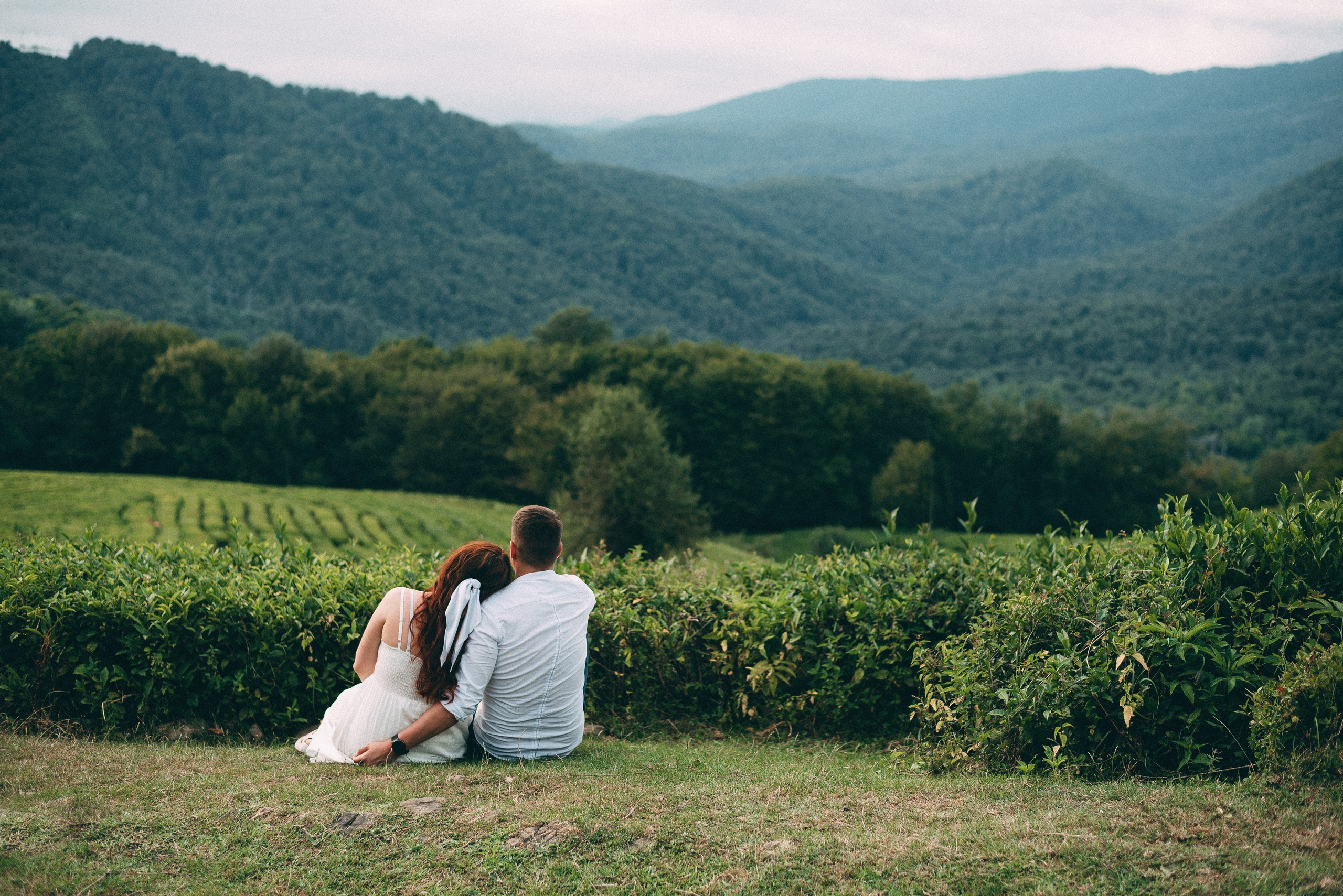 Семейная фотосессия на чайных плантациях в Сочи. Фотограф в Сочи — Маргарита Поганова