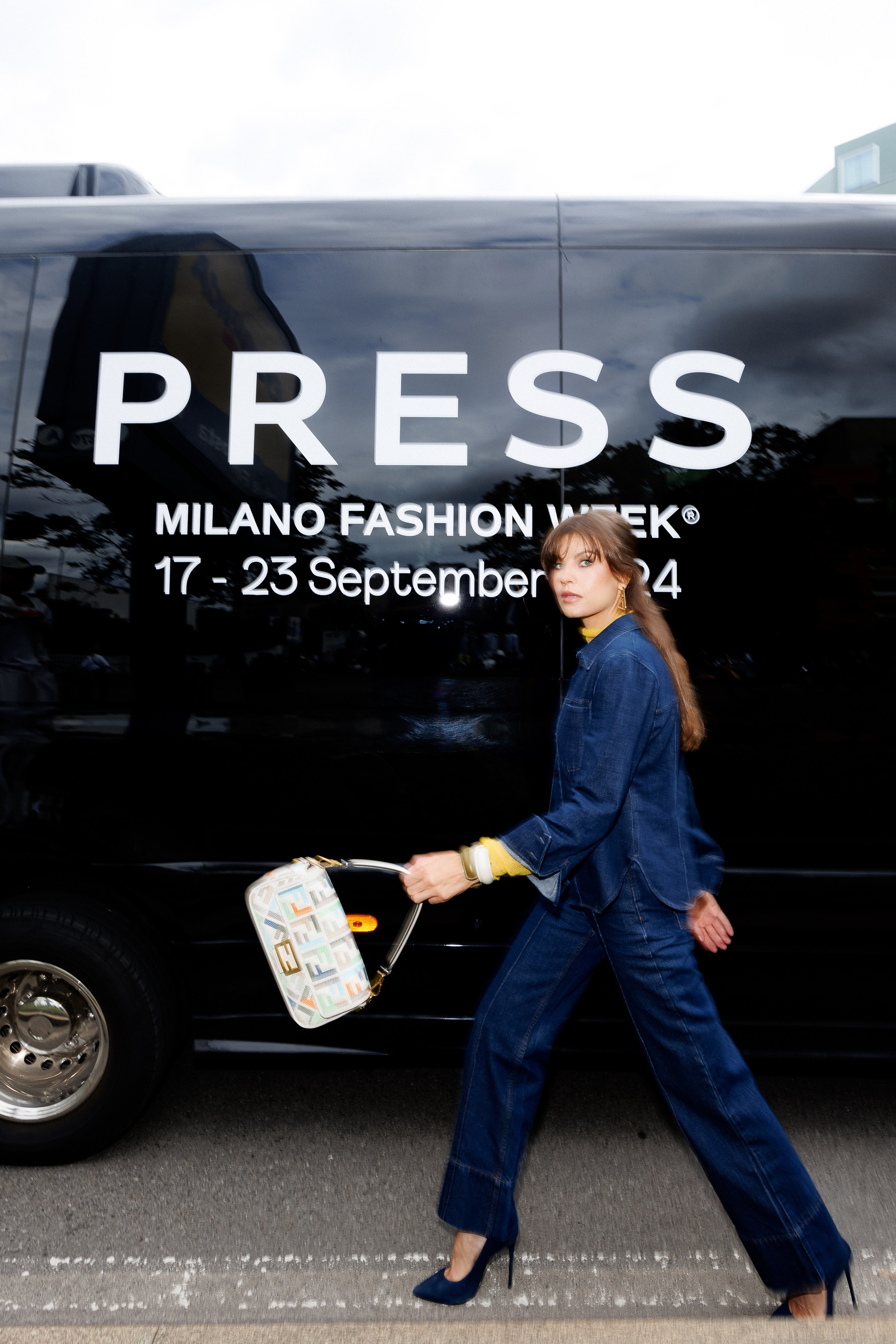 Fashion-inspired portrait in Spain