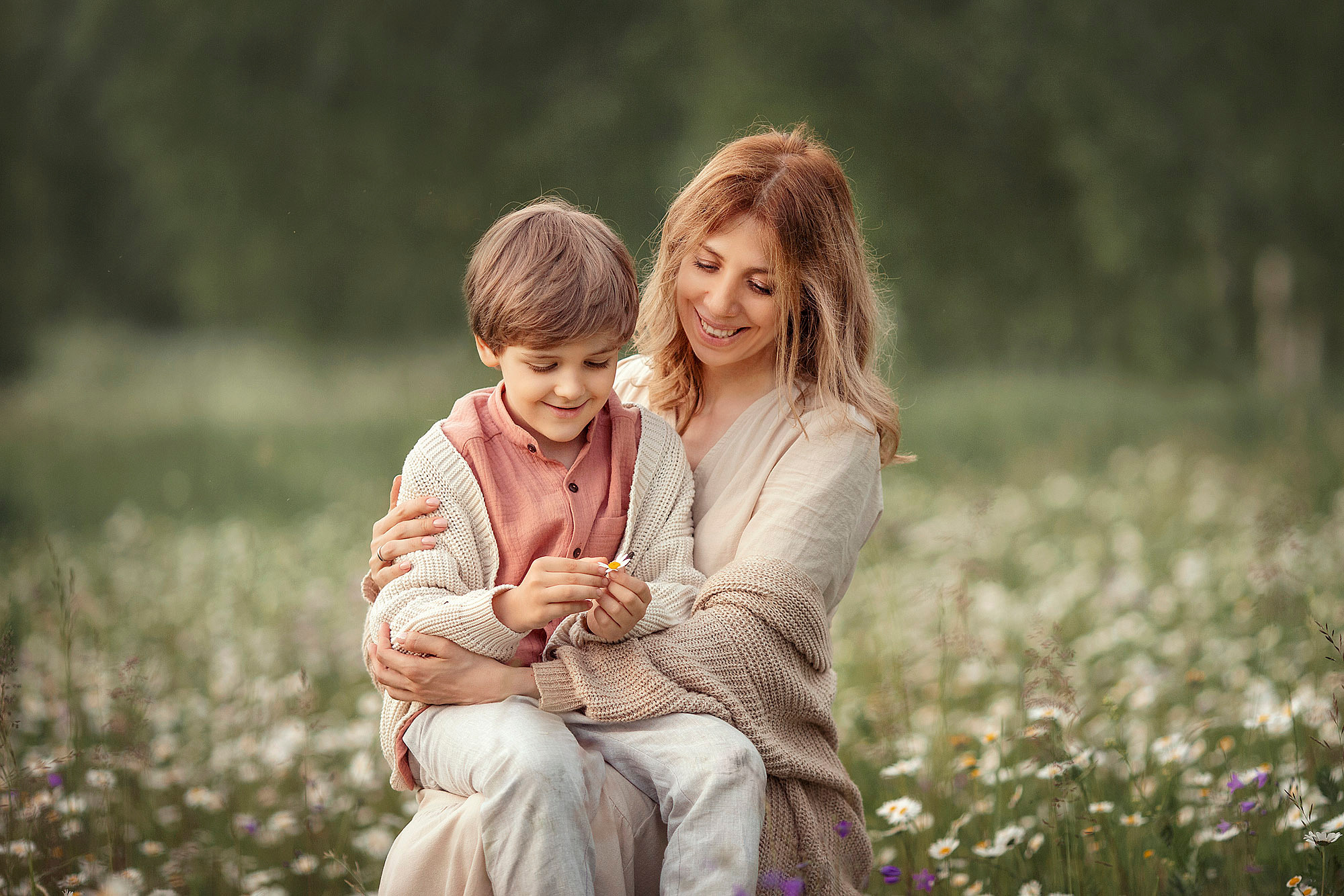 Очень теплая семейная история на природе. Tatyana Nadezhdina Family photographer
