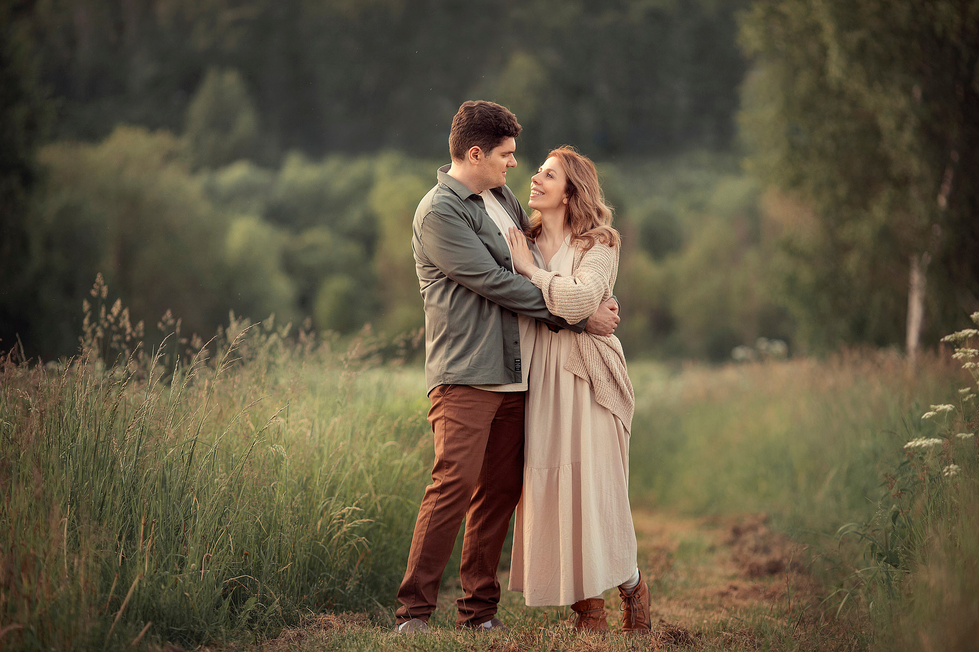 Очень теплая семейная история на природе. Tatyana Nadezhdina Family photographer