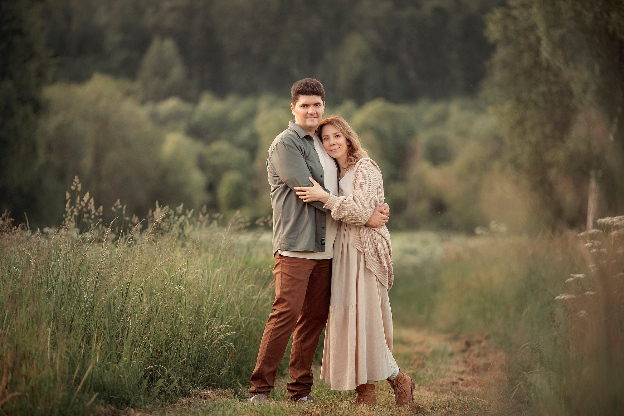 Очень теплая семейная история на природе. Tatyana Nadezhdina Family photographer