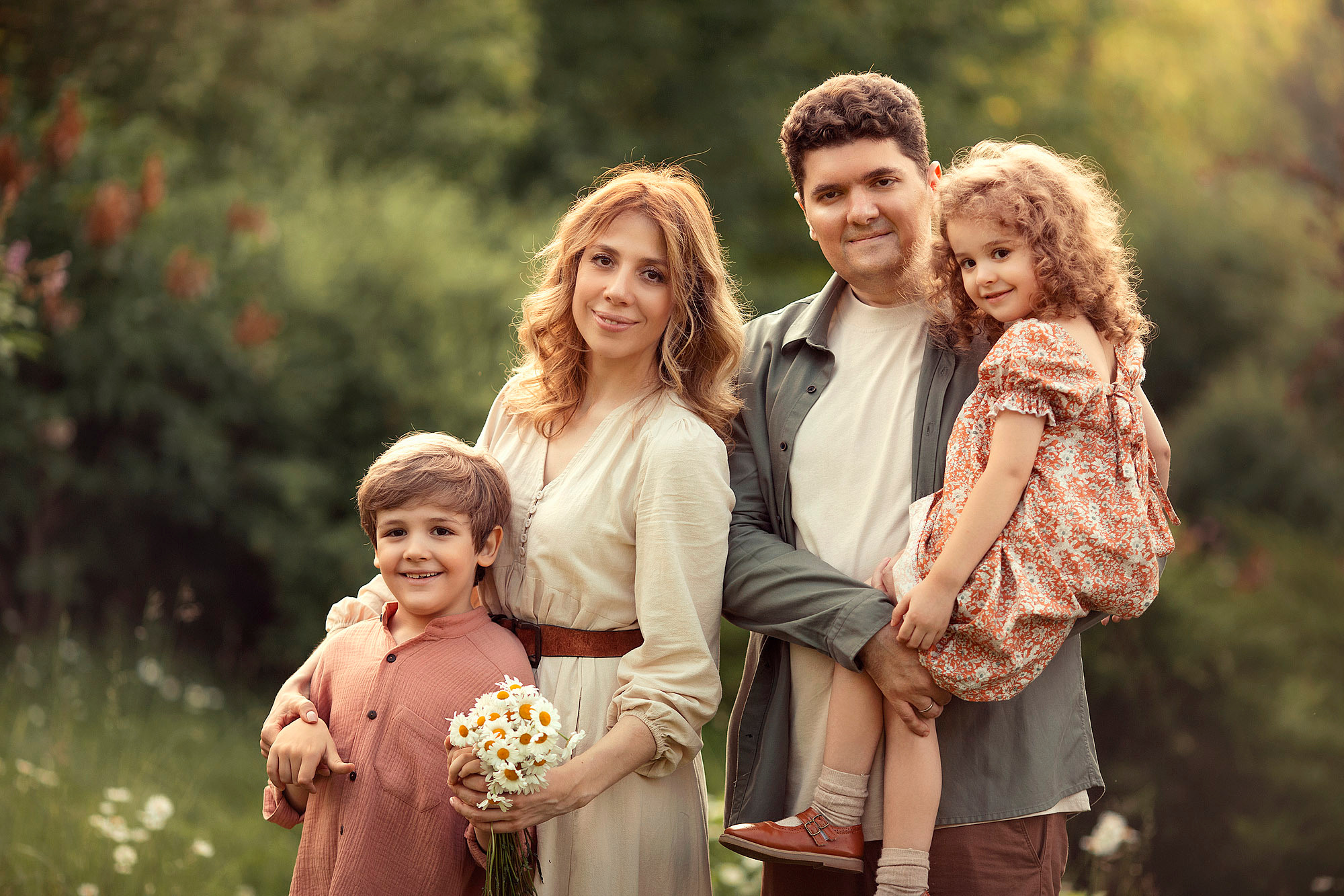 Очень теплая семейная история на природе. Tatyana Nadezhdina Family photographer