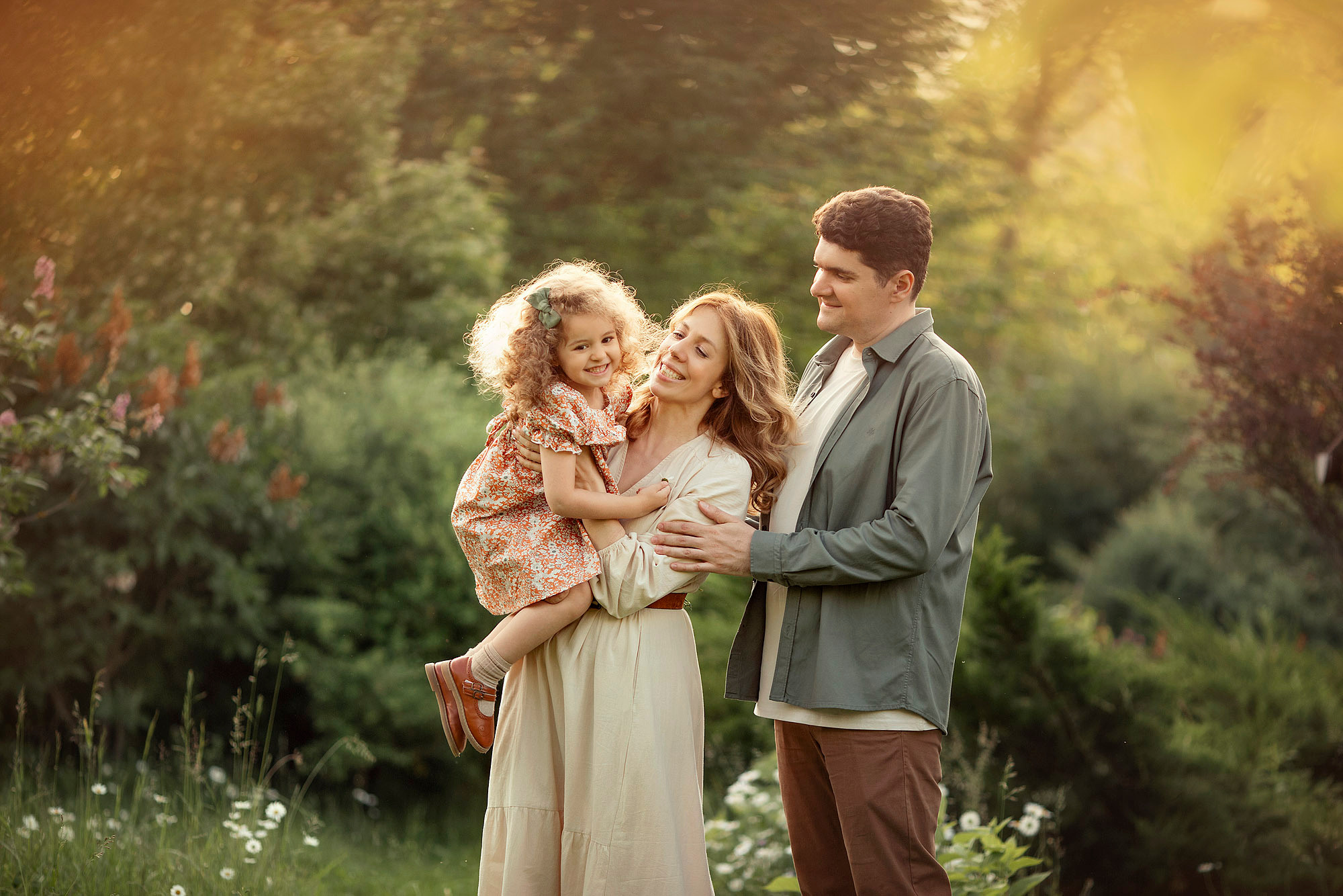 Очень теплая семейная история на природе. Tatyana Nadezhdina Family photographer