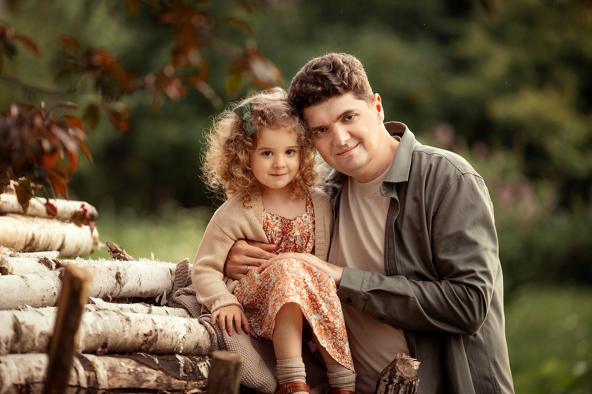 Очень теплая семейная история на природе. Tatyana Nadezhdina Family photographer