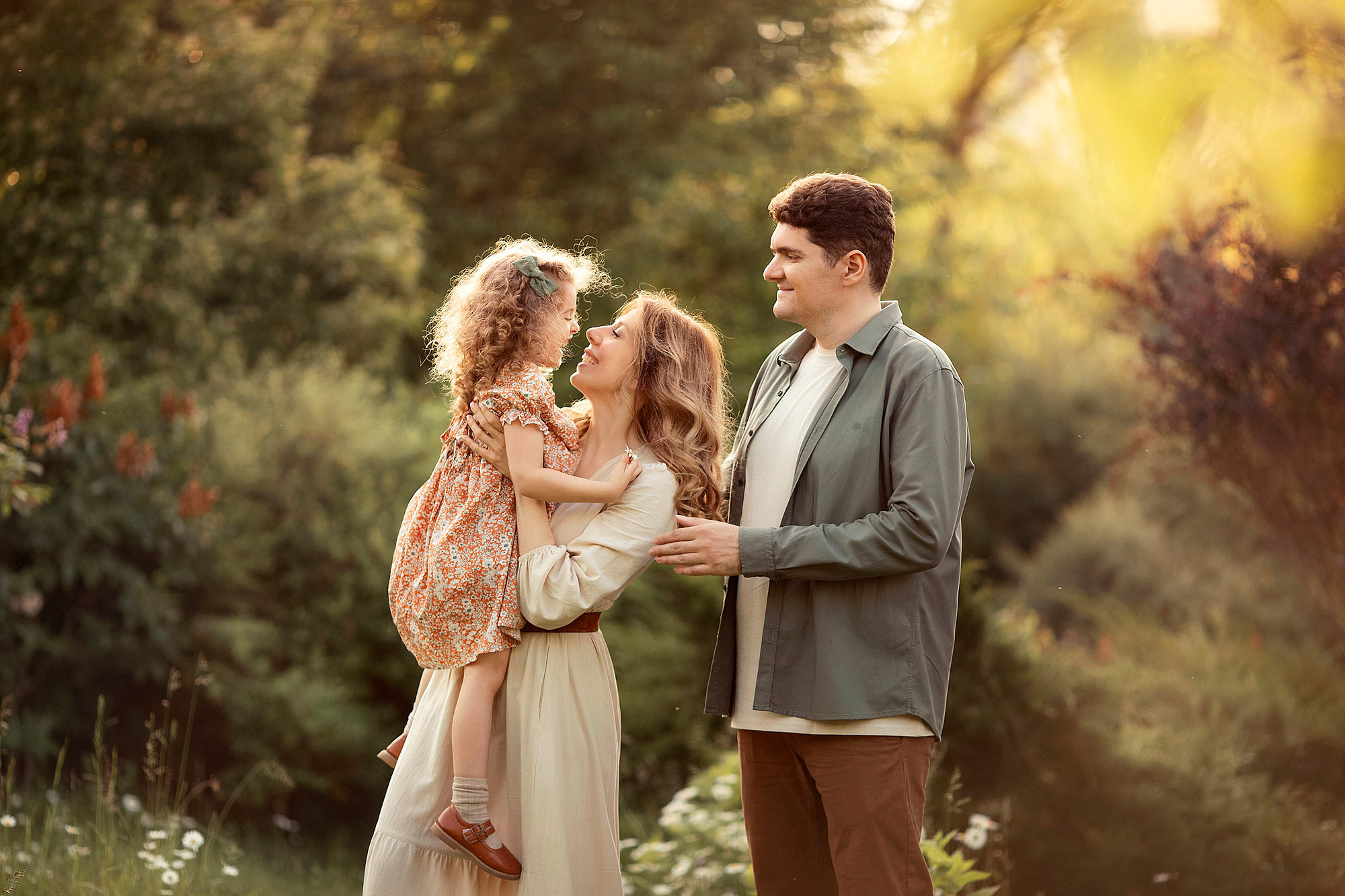 Очень теплая семейная история на природе. Tatyana Nadezhdina Family photographer
