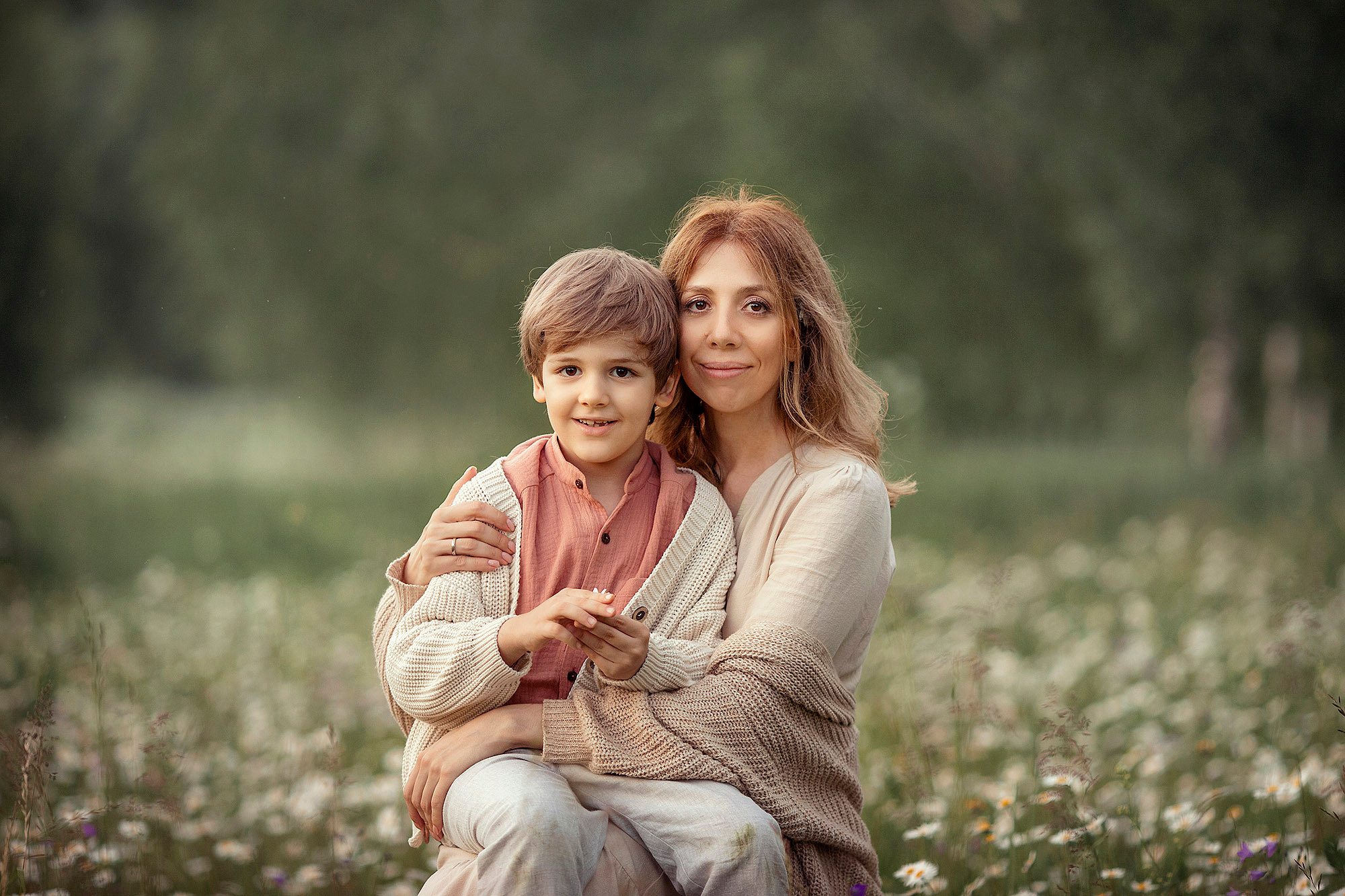 Очень теплая семейная история на природе. Tatyana Nadezhdina Family photographer