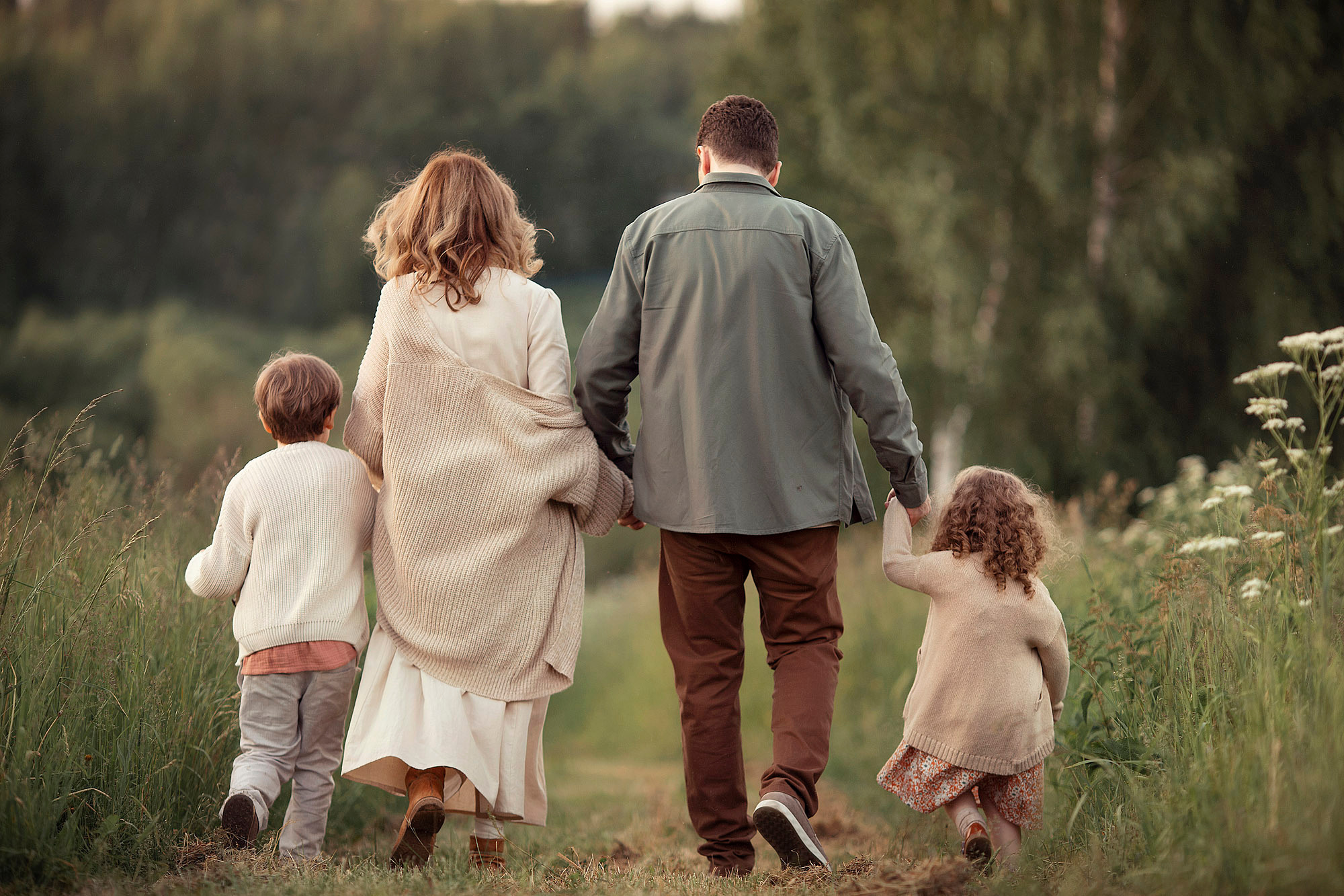 Очень теплая семейная история на природе. Tatyana Nadezhdina Family photographer