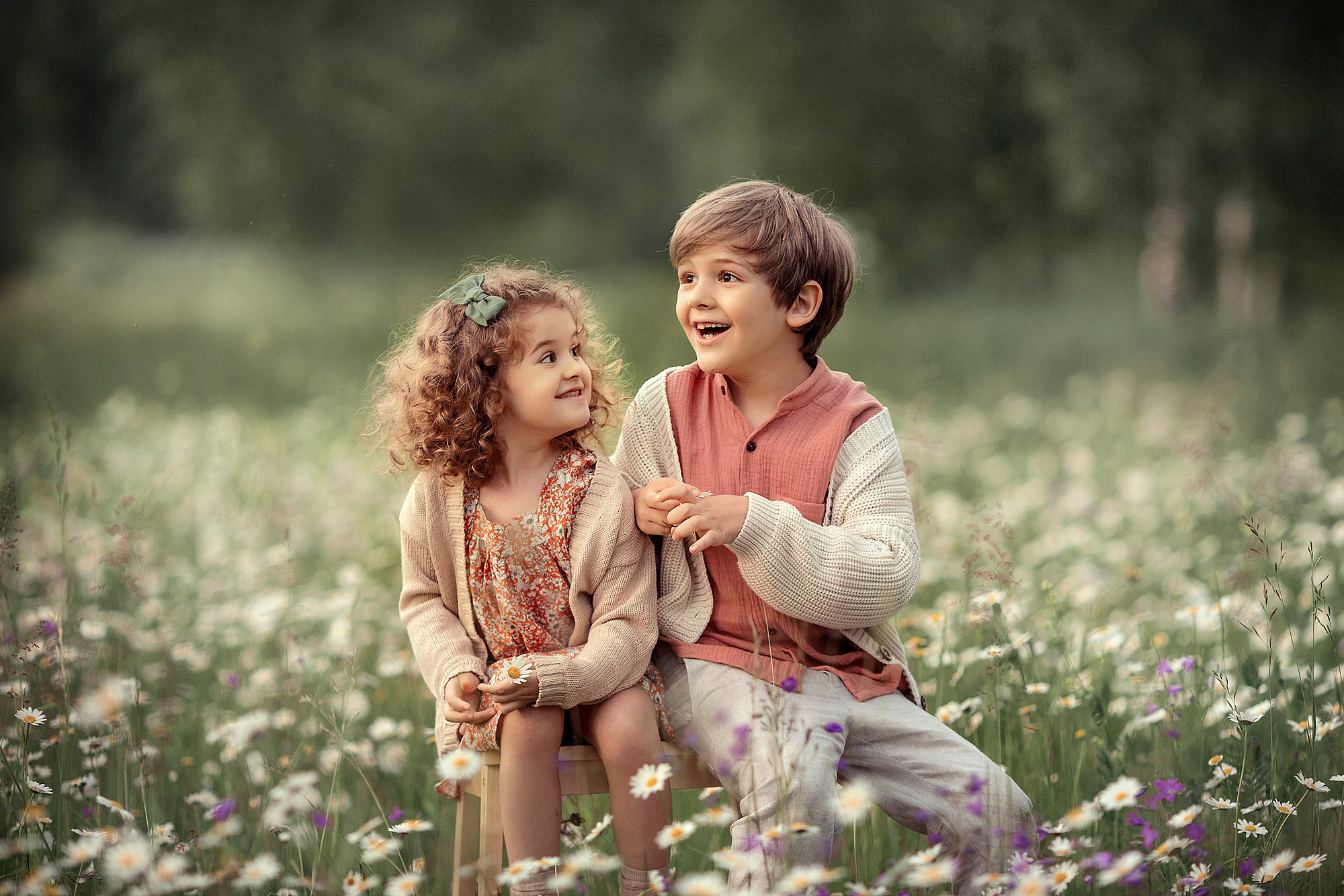 Очень теплая семейная история на природе. Tatyana Nadezhdina Family photographer