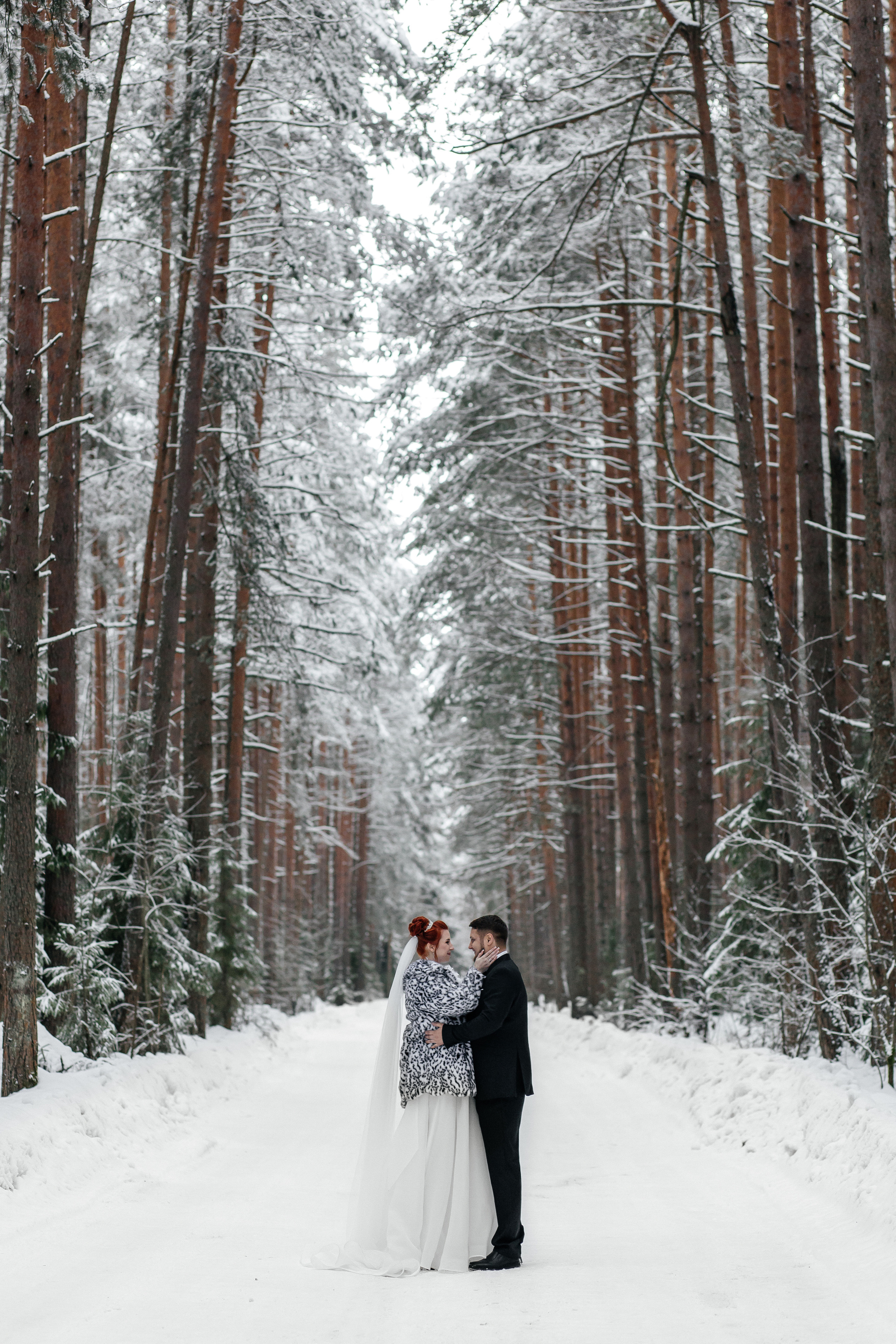Зимняя история любви. Свадебный фотограф Настя Шелл г. Череповец
