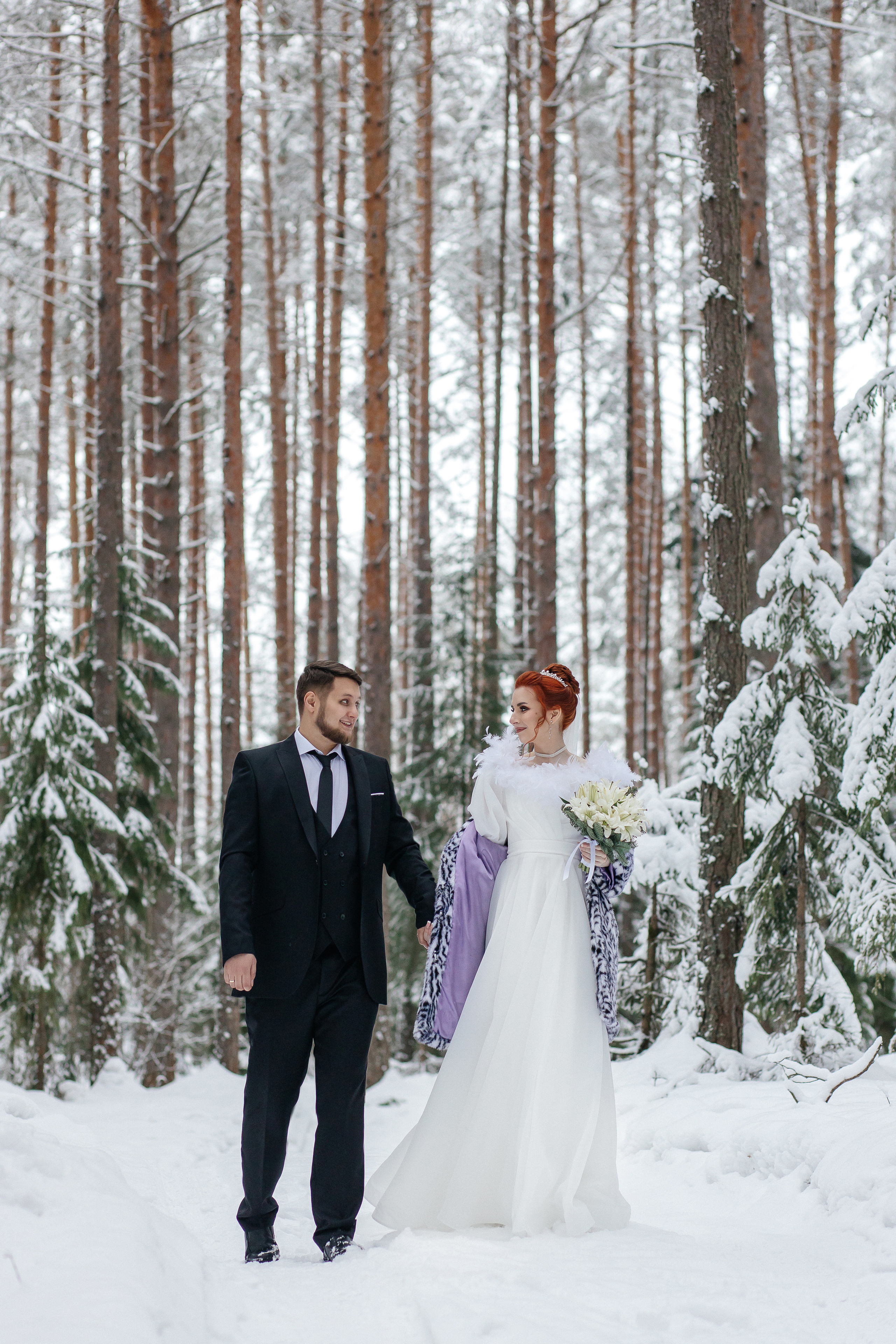 Зимняя история любви. Свадебный фотограф Настя Шелл г. Череповец