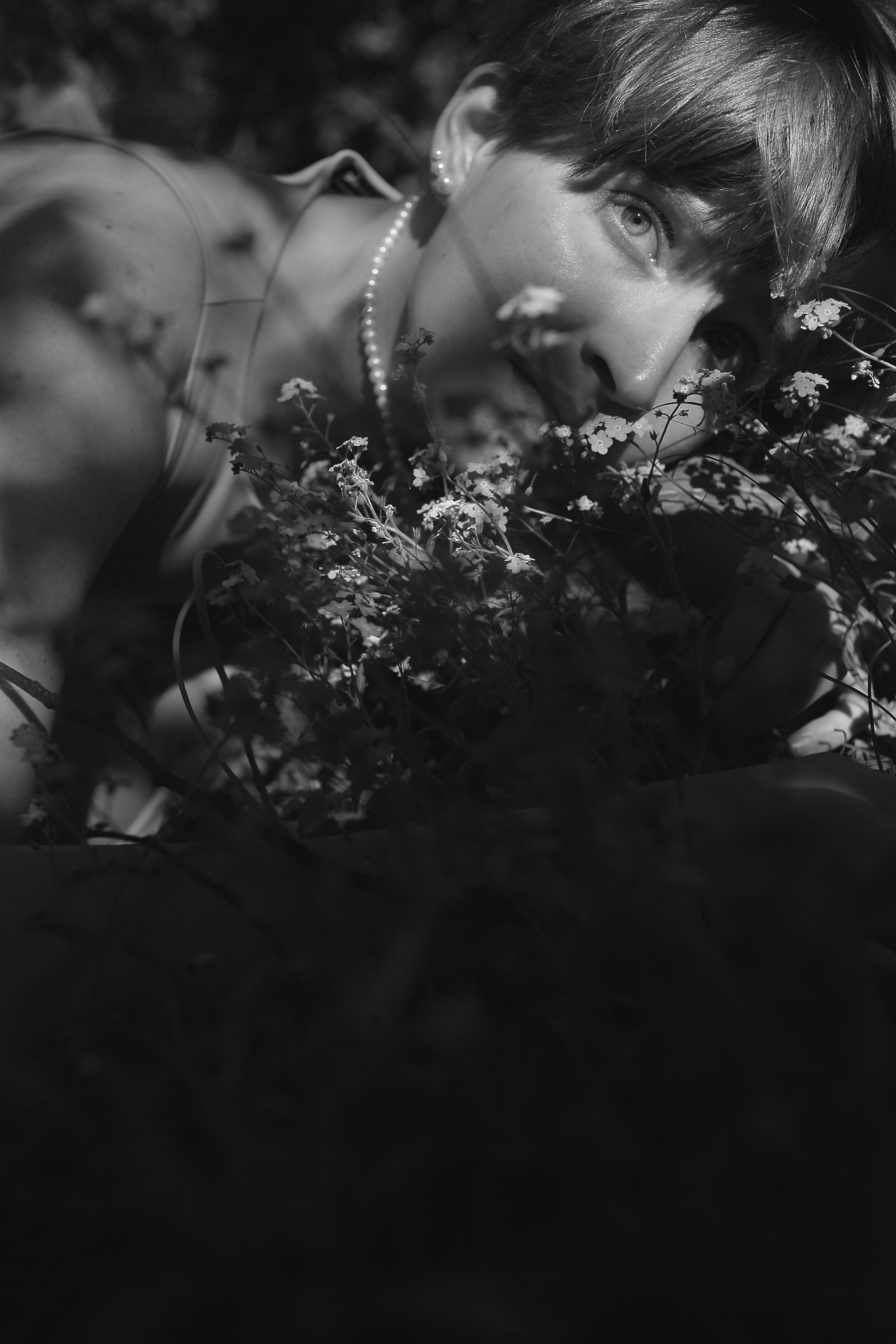 Девушка с незабудками весной. Свадебный и репортажный фотограф в Ярославле и Санкт-Петербурге Роман Микрюков