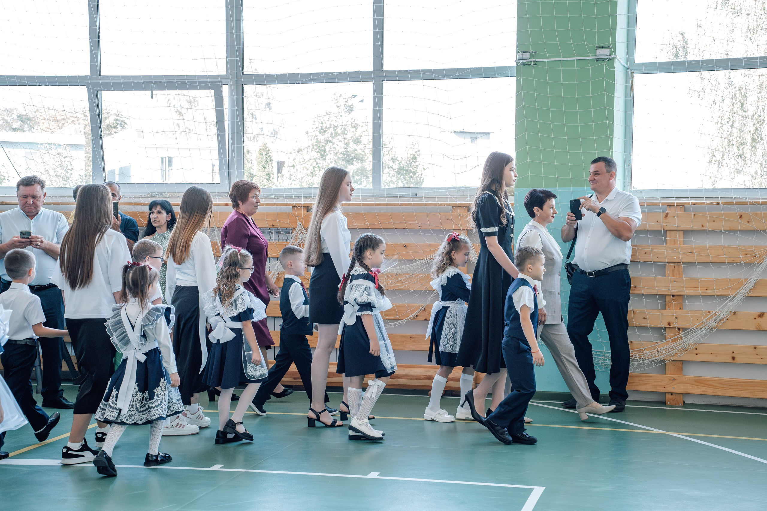 Первоклашки. Фотограф Юлия Паськова, город Бирюч