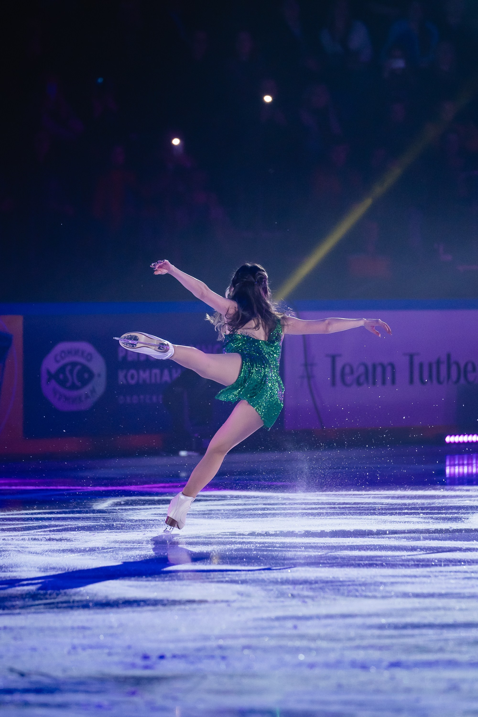 Шоу «Чемпионы на льду» в Новосибирске. Воробьева Ксения — Спортивный и танцевальный фотограф Новосибирск