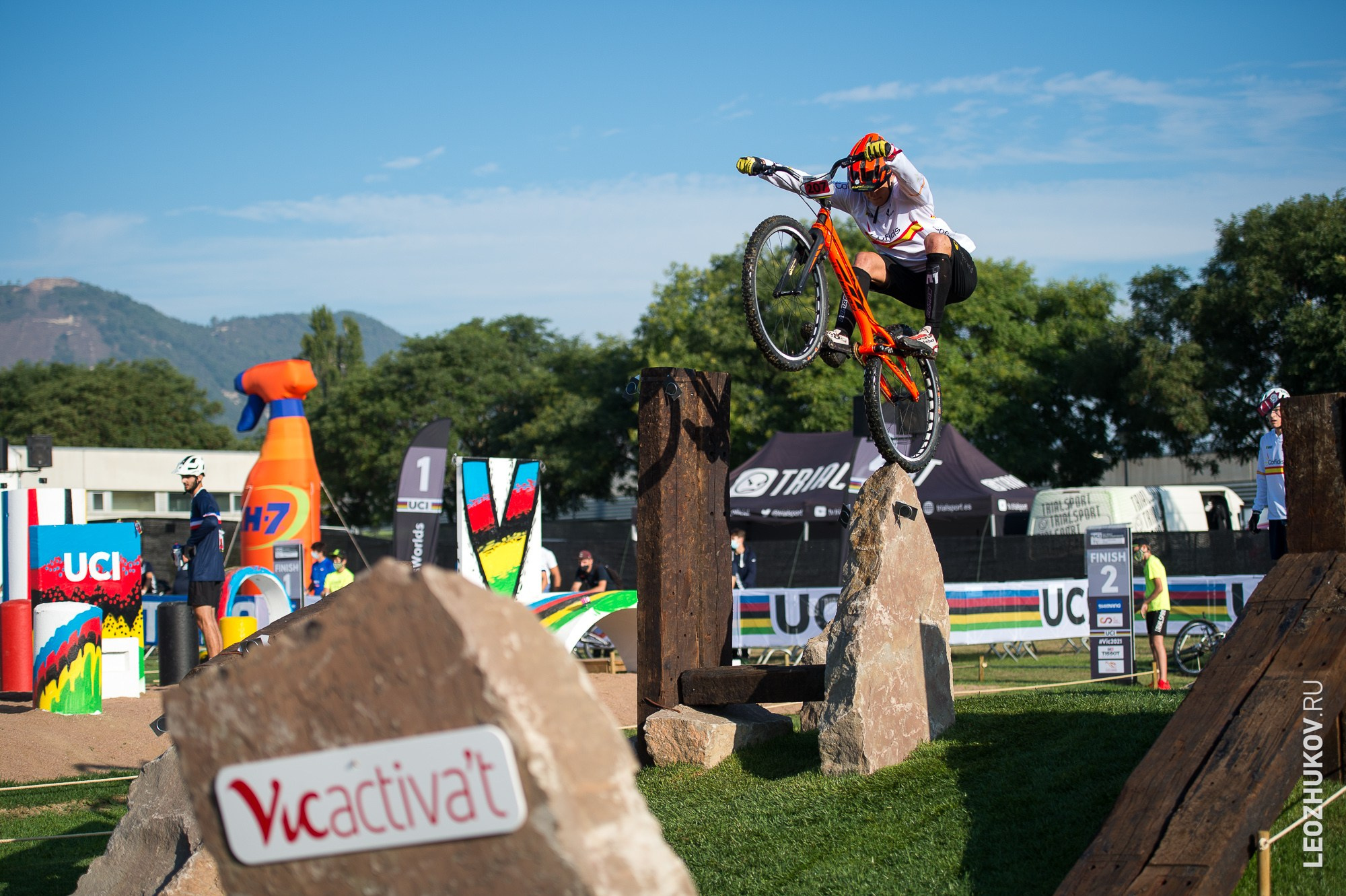UCI Trials World Championships 2021. Спортивный фотограф Леонид Жуков