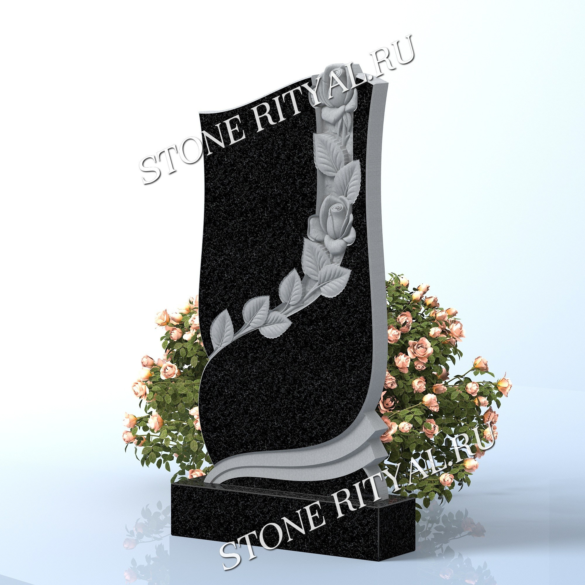 Вертикальные памятники фигурные. Изготовление и установка памятников в Москве и МО