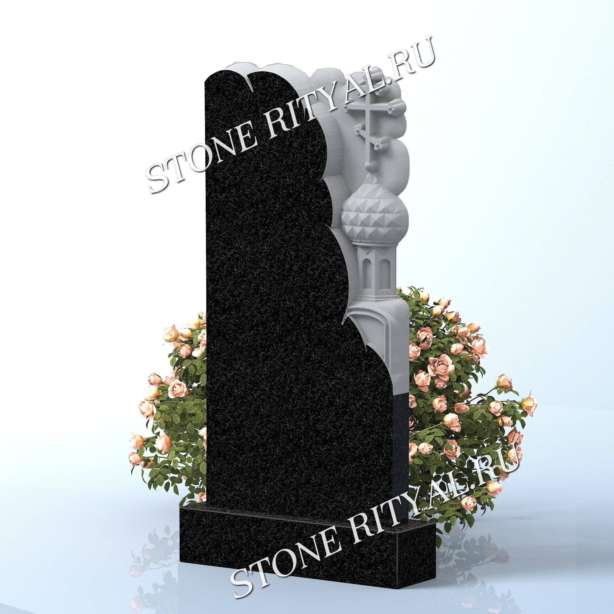 Вертикальные памятники фигурные. Изготовление и установка памятников в Москве и МО