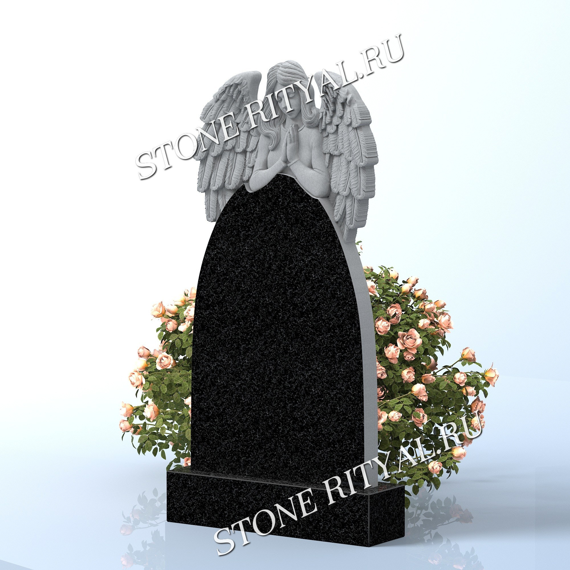 Вертикальные памятники фигурные. Изготовление и установка памятников в Москве и МО