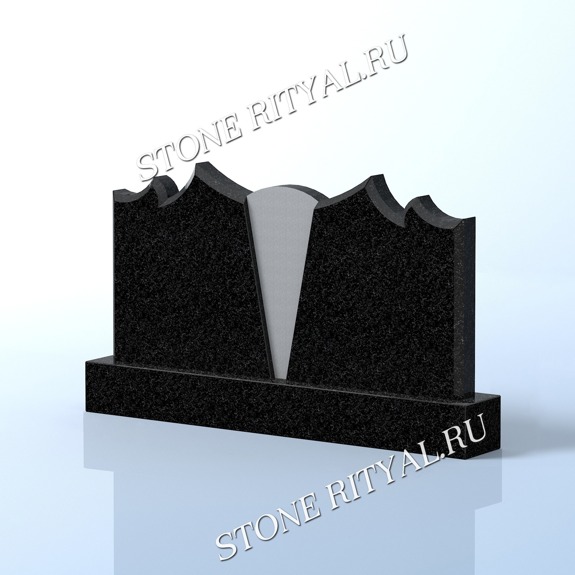 Горизонтальные памятники. Изготовление и установка памятников в Москве и МО