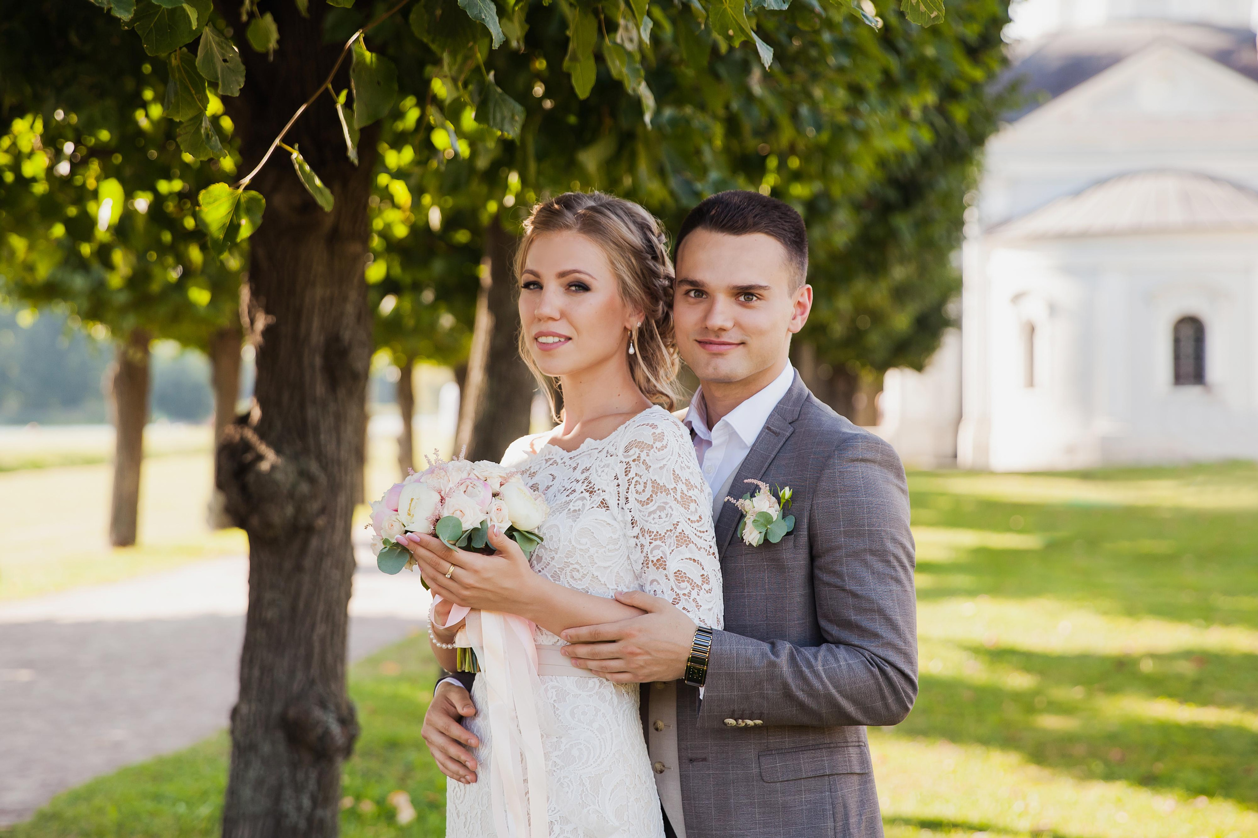 Свадьба в усадьбе Кусково. Свадебный и семейный фотограф в Москве Анастасия Карасева