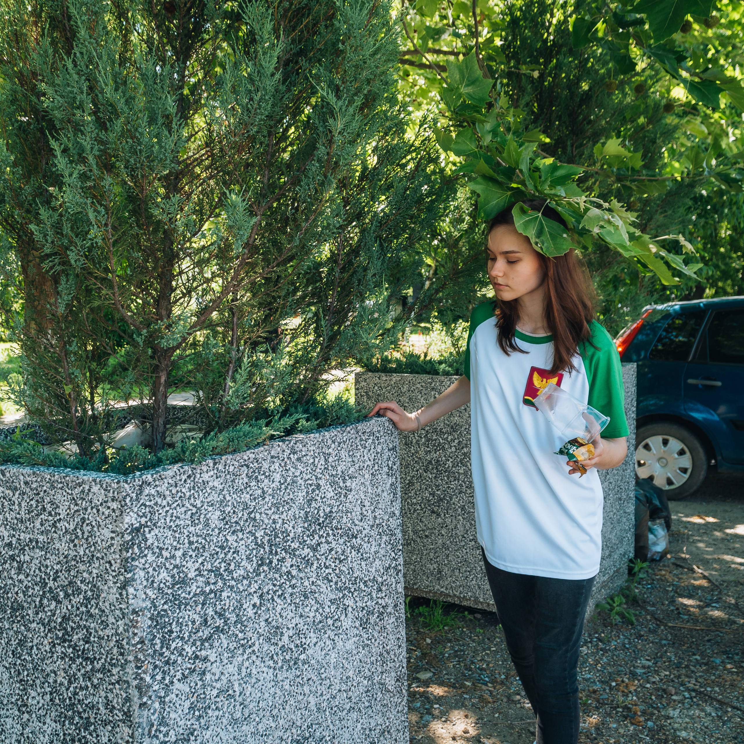 Экологический субботник. Новотитаровский Дом культуры