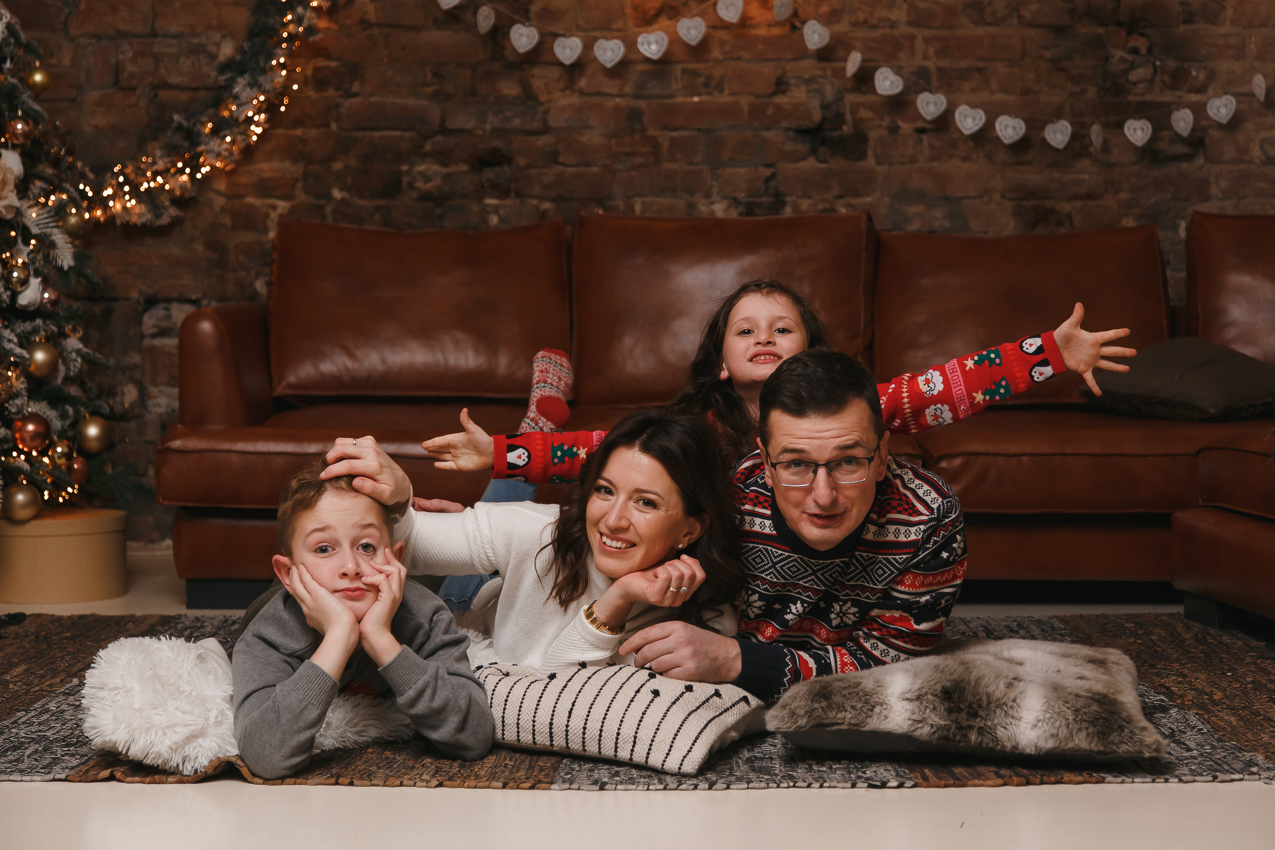 Новогодняя фотосессия в студии. Фотограф в СПб Антонина Линова