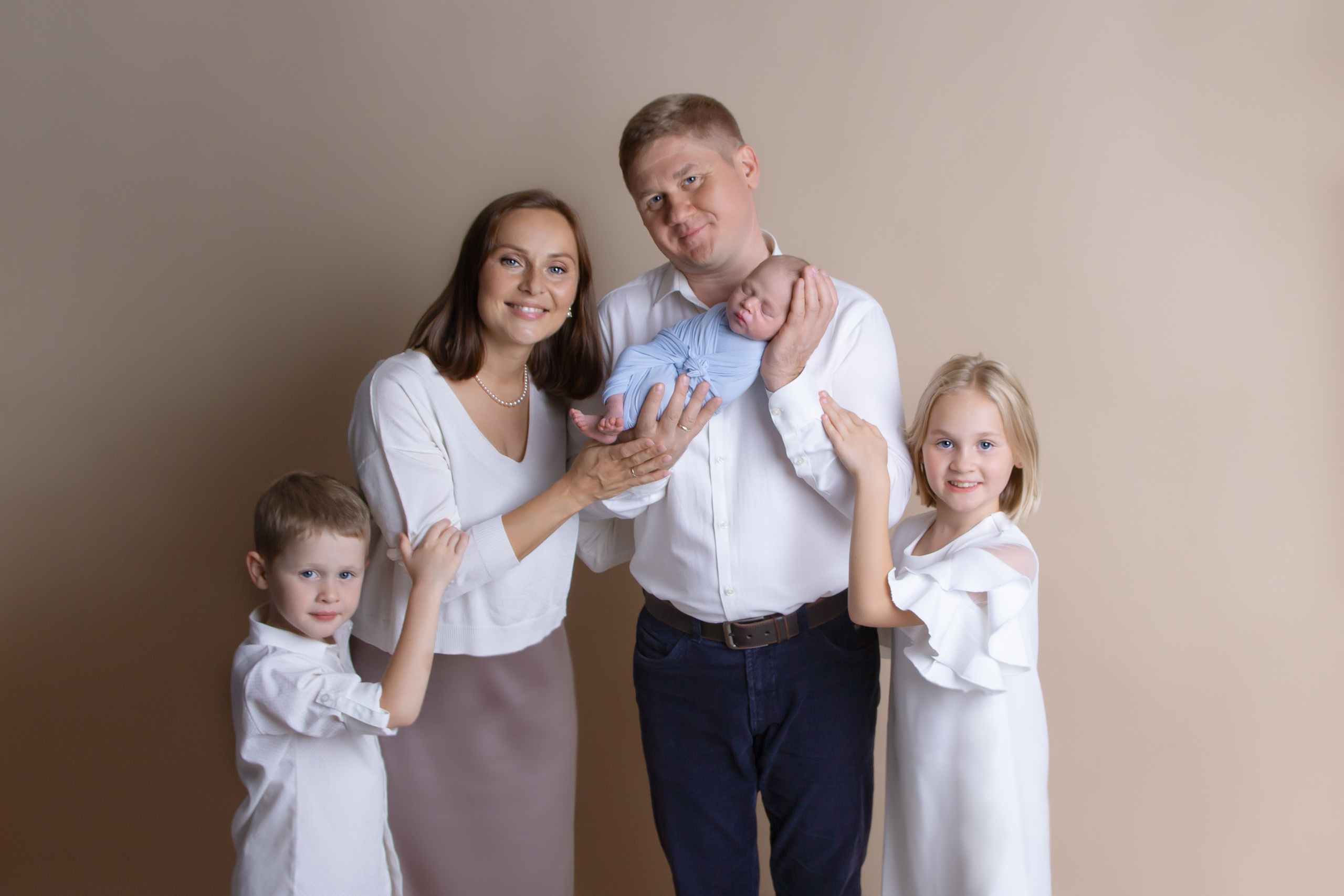 Самая первая фотосессия малыша! Профессиональная съемка новорожденных Newborn в Москве и МО!