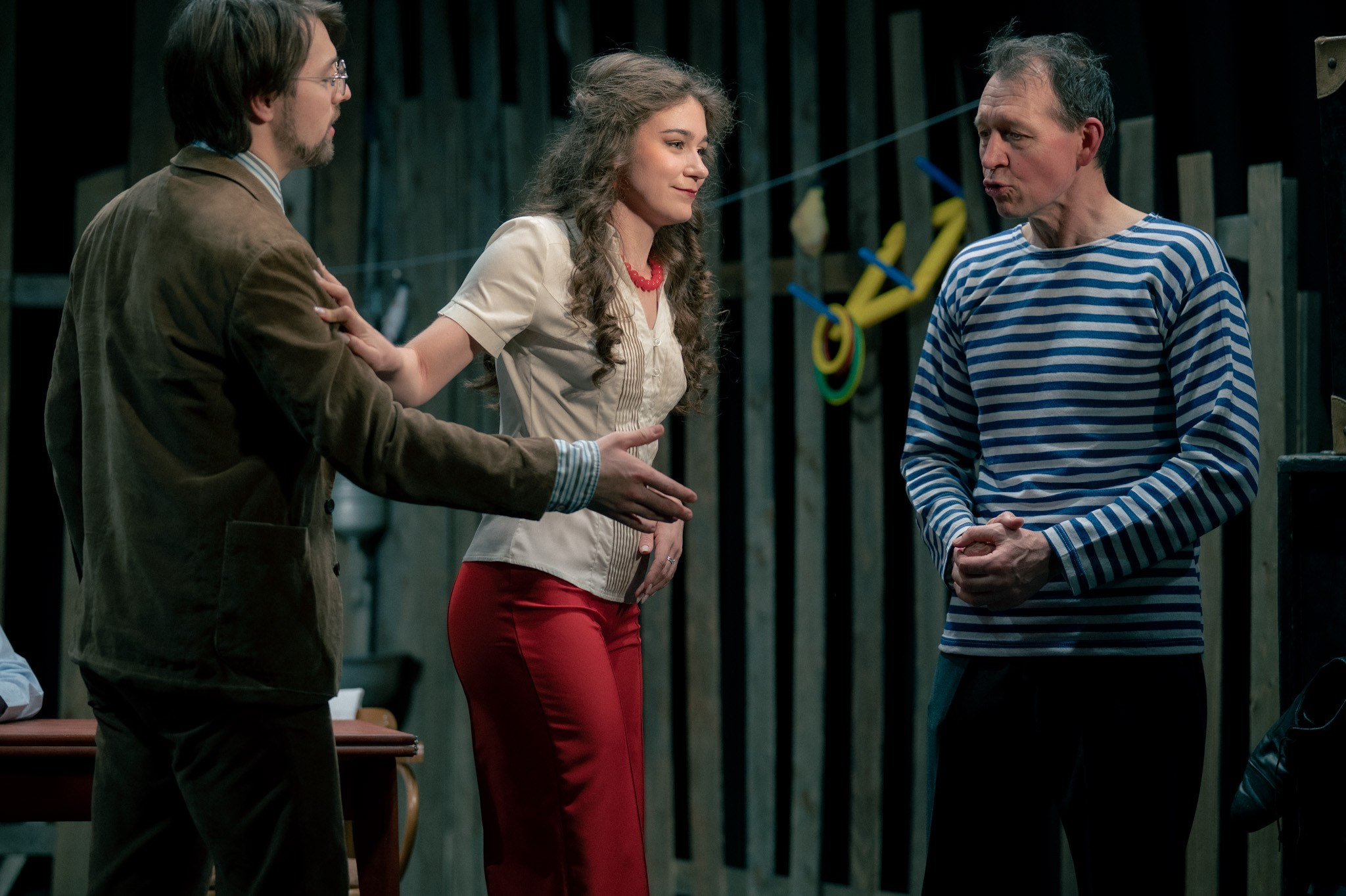 "Дачный роман" спектакль, комедия. Театр "Палитра" режиссёр - Владимир Сабельфельд, особняк Шрёдера