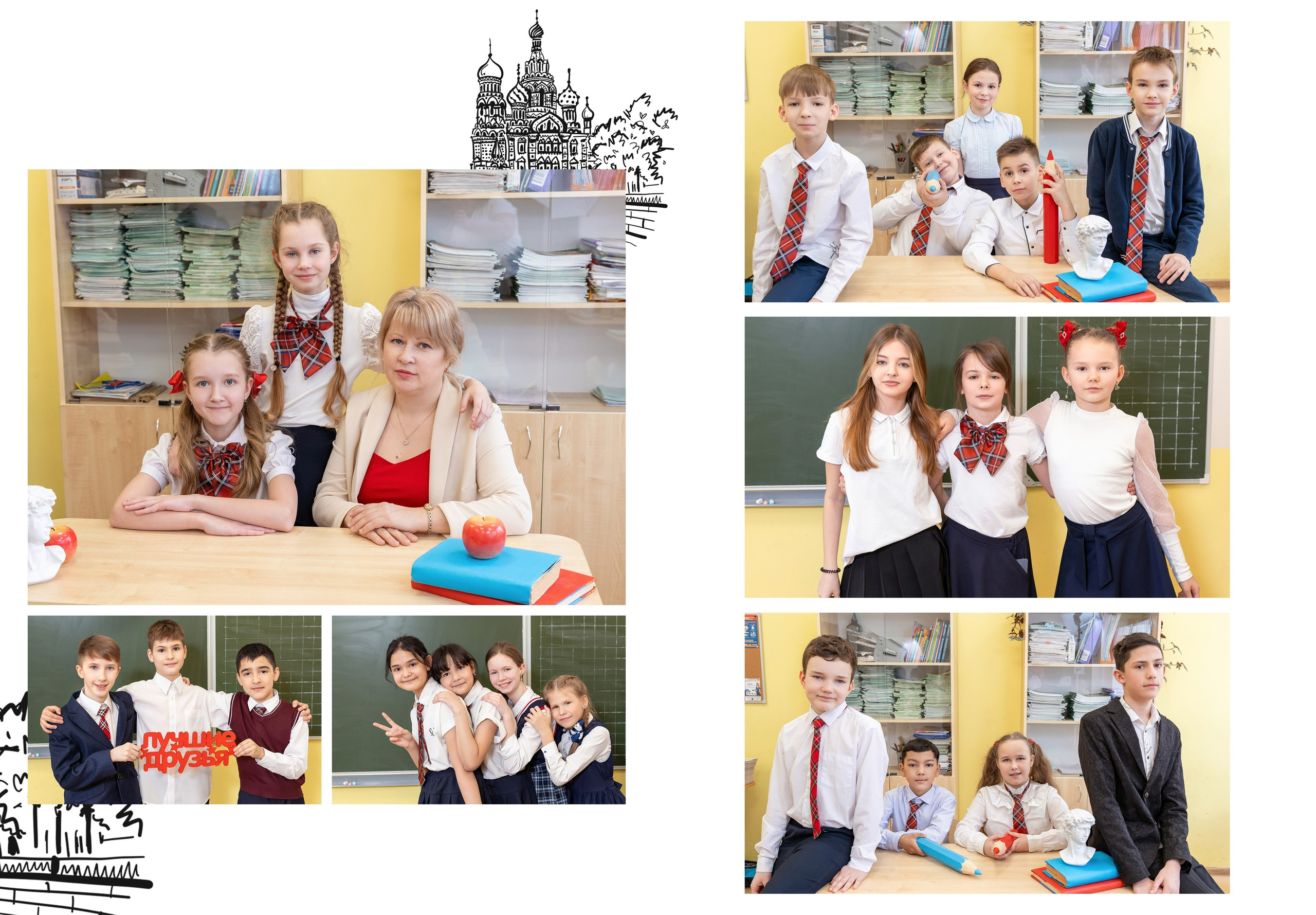 Выпускные альбомы портфолио. Семейный и детский фотограф Ольга Невская