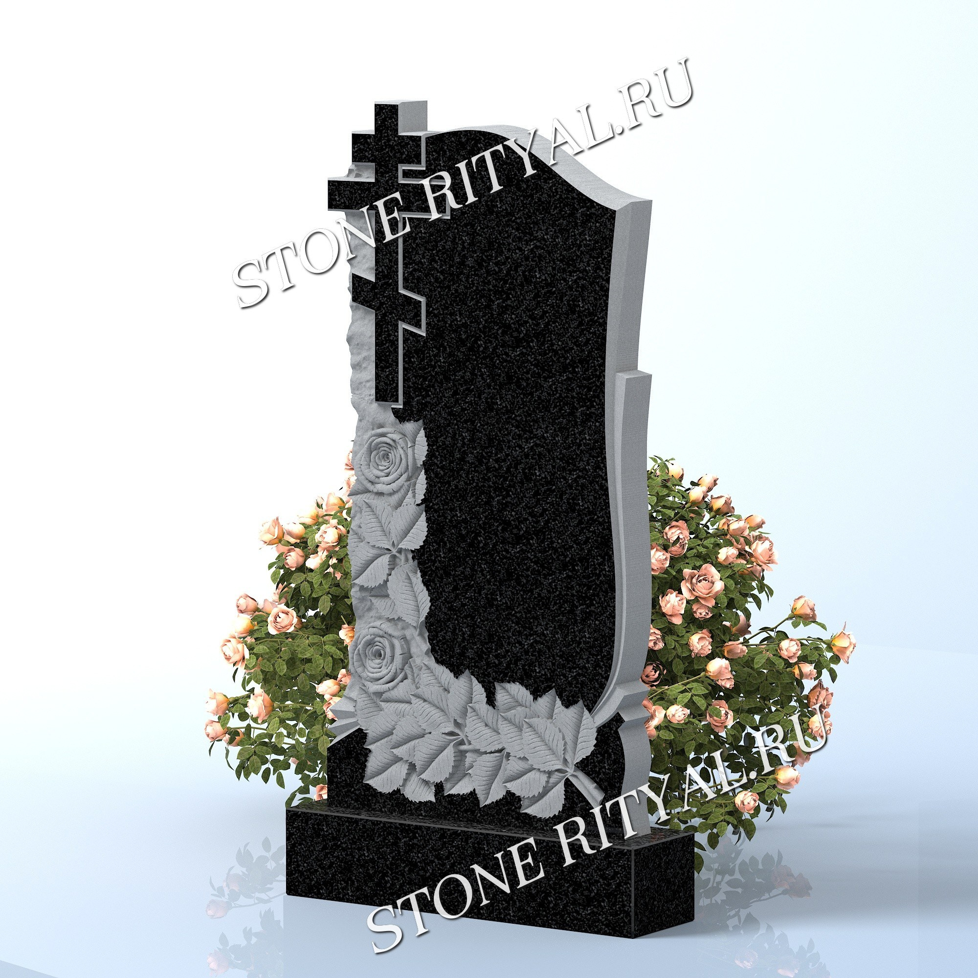 Вертикальные памятники фигурные. Изготовление и установка памятников в Москве и МО