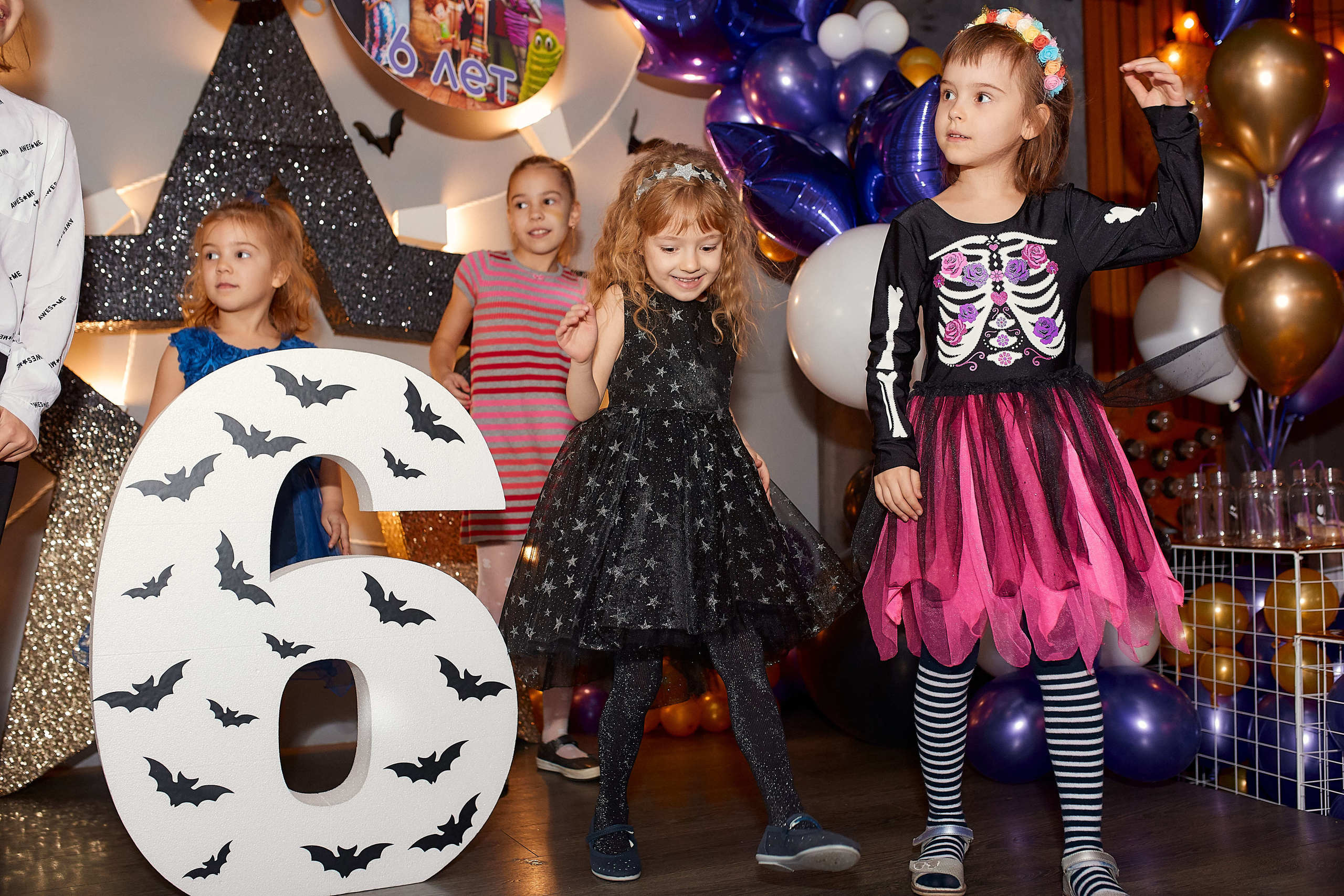 День Рождения Киры в стиле семейки Адамс. Фотограф Валерий Савиовский