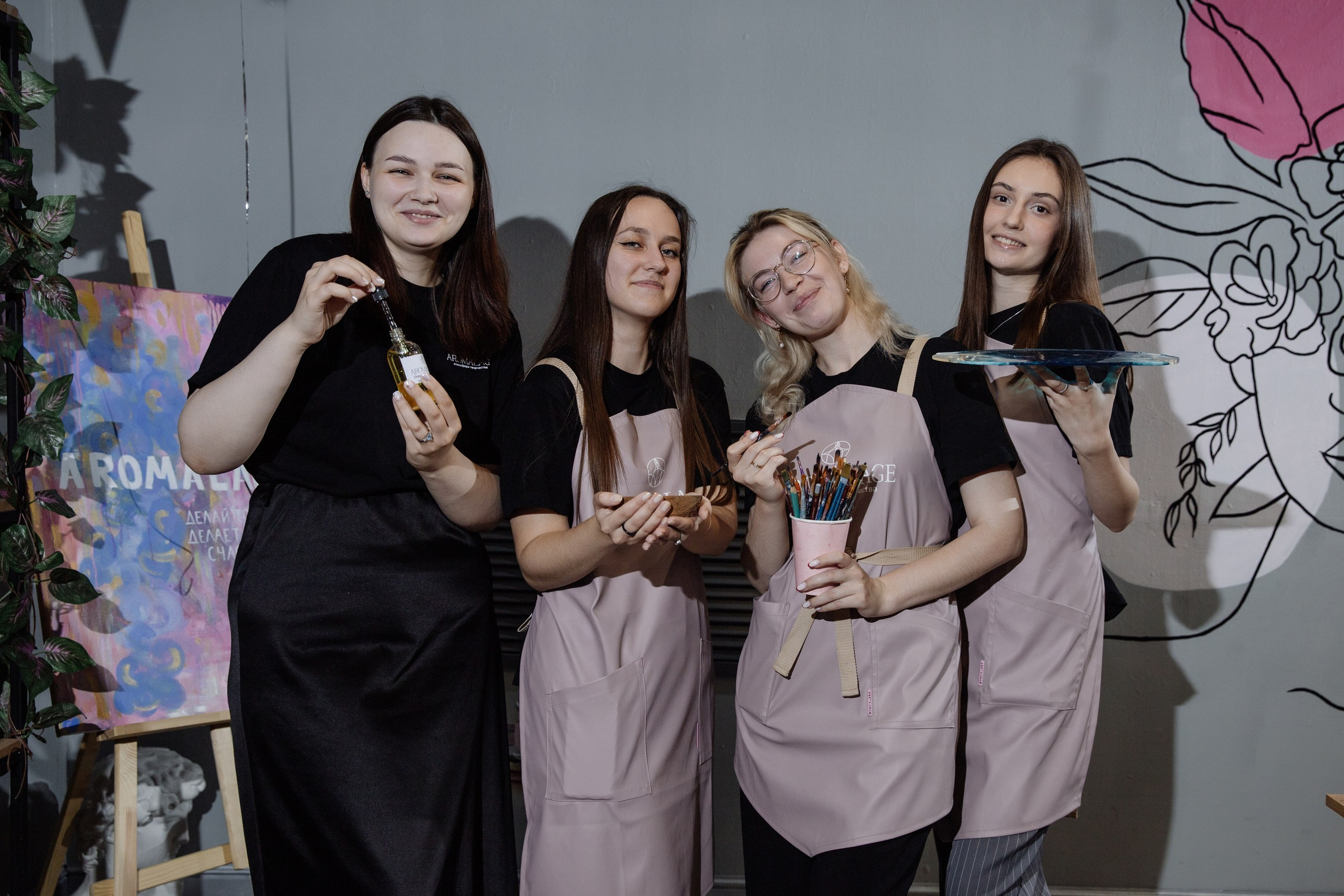 День рождения студии AROMALAGE — тёплый праздник и творчество