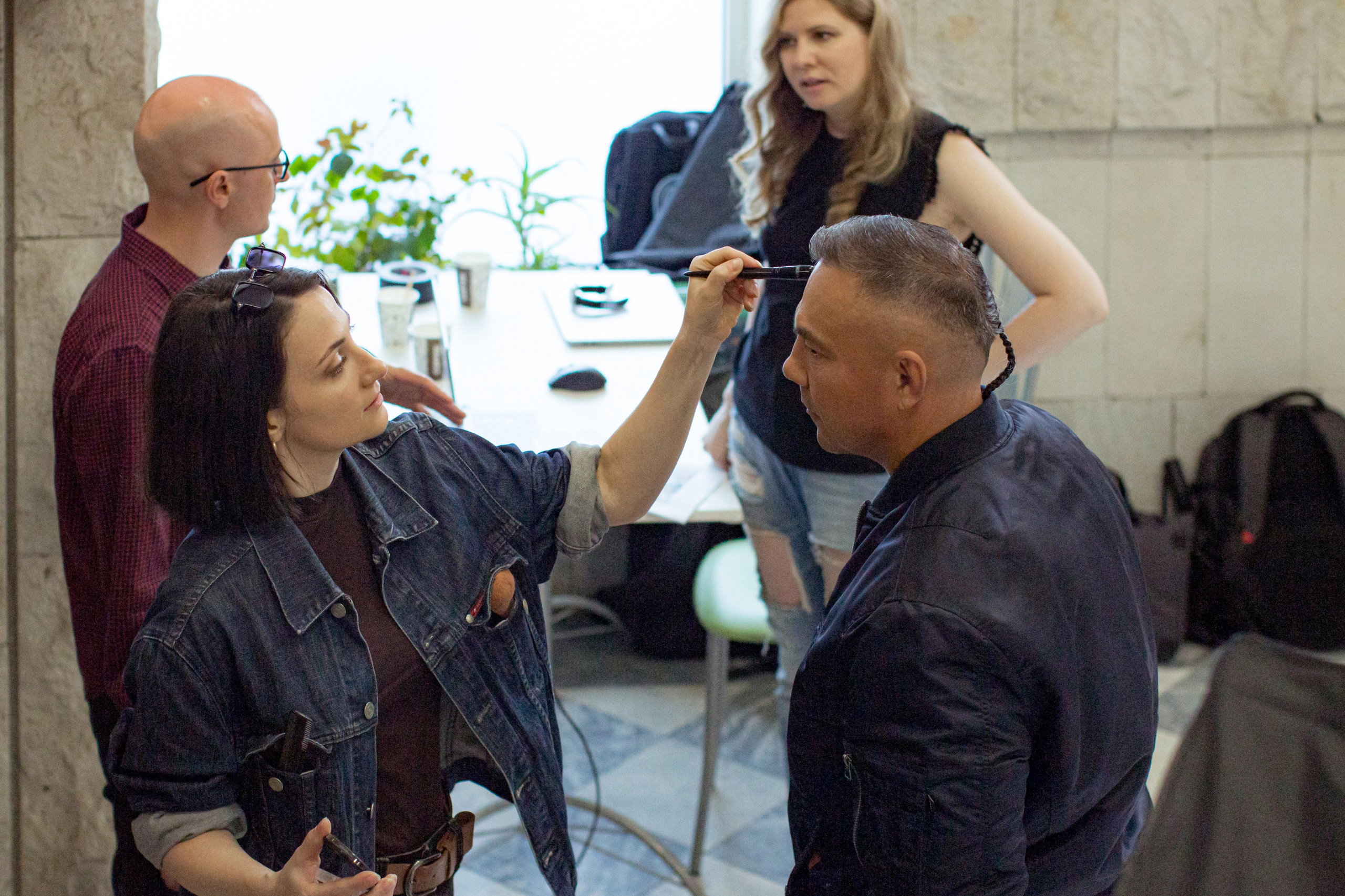 Бэкстейдж фотосъёмки с Костей Цзю