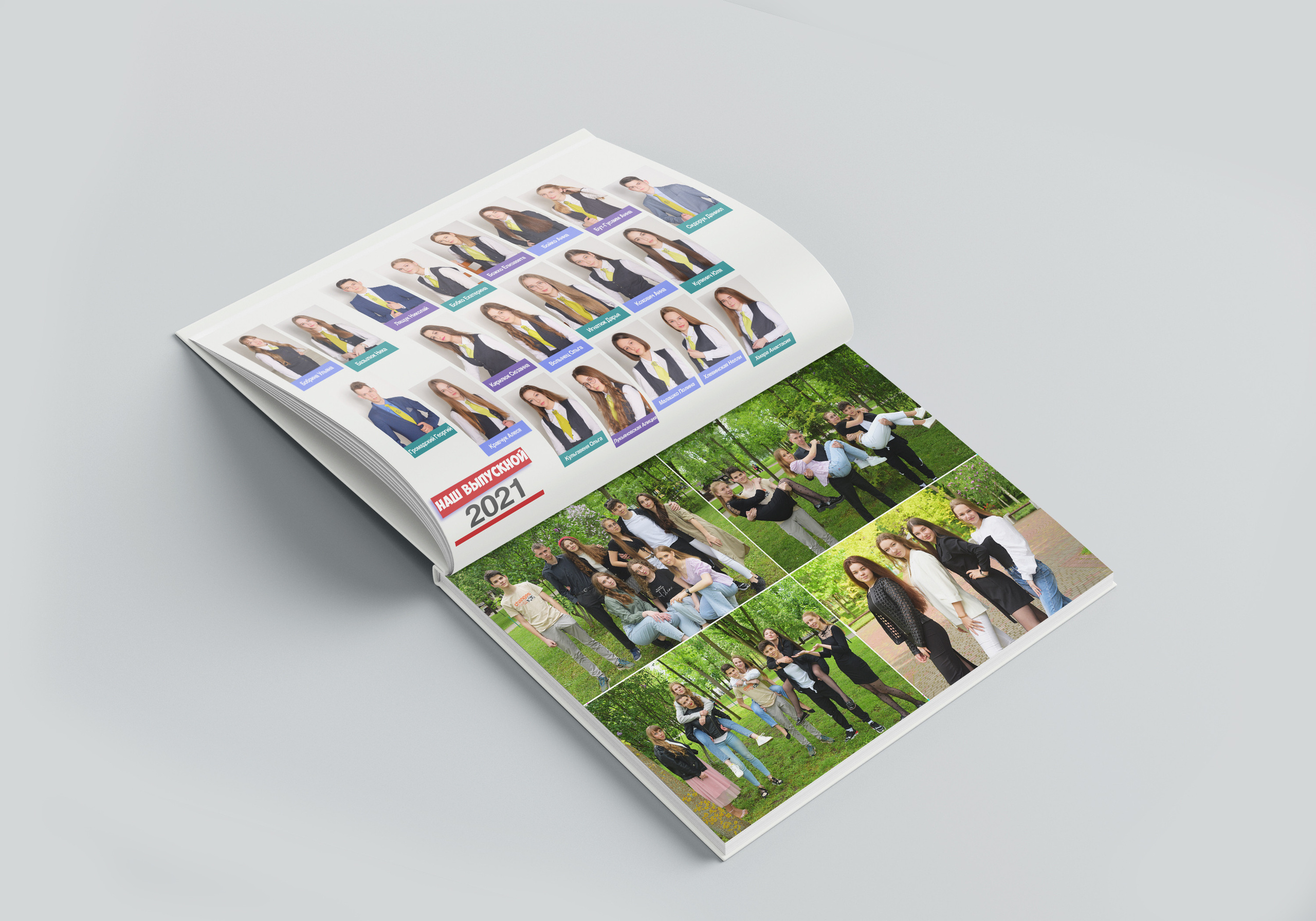 ФОТОКНИГА «СТАНДАРТ V1». Выпускные альбомы в Бресте