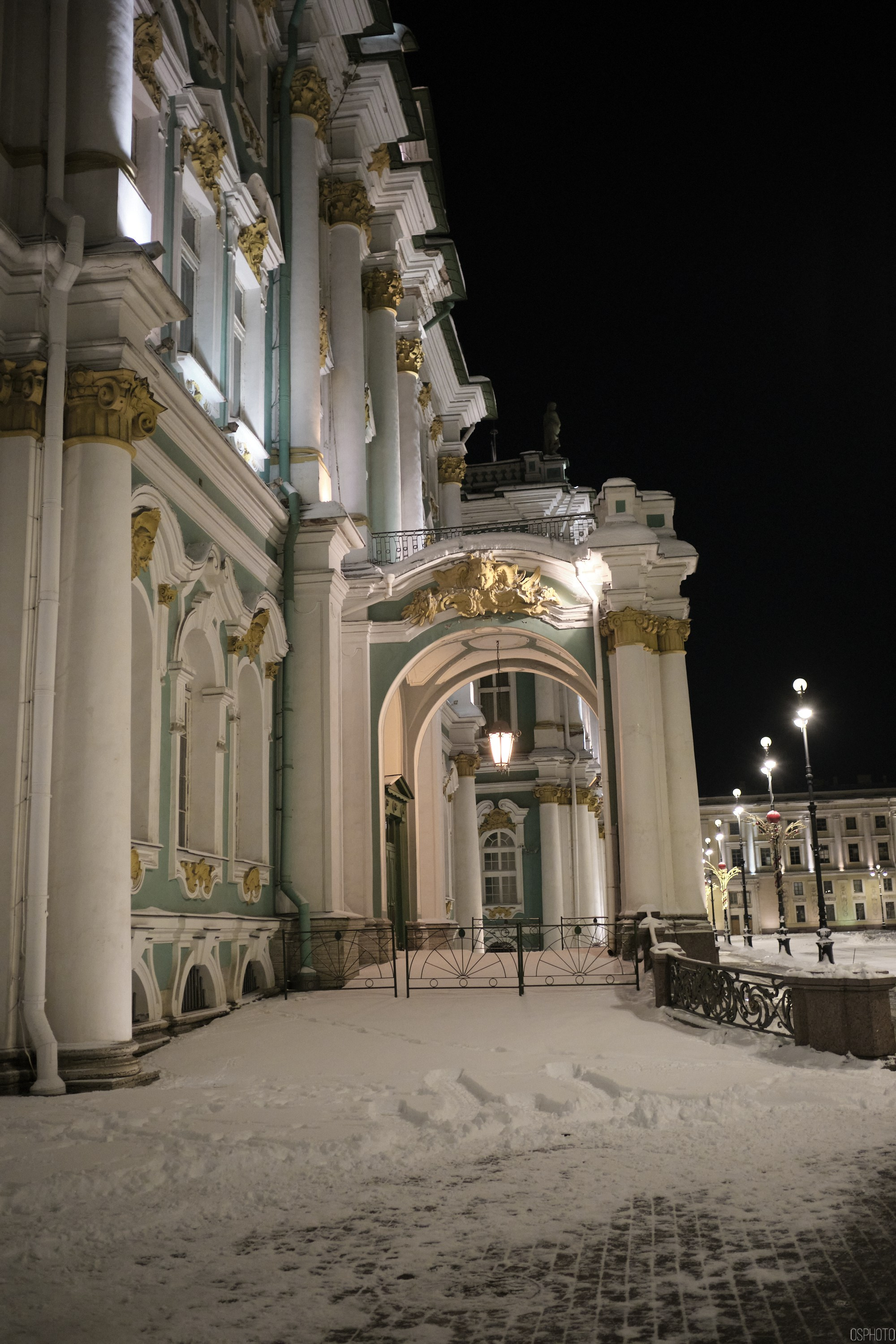 Снег и туман в Санкт-Петербурге. Фотографъ Сергѣевъ. Поймать мгновеніе