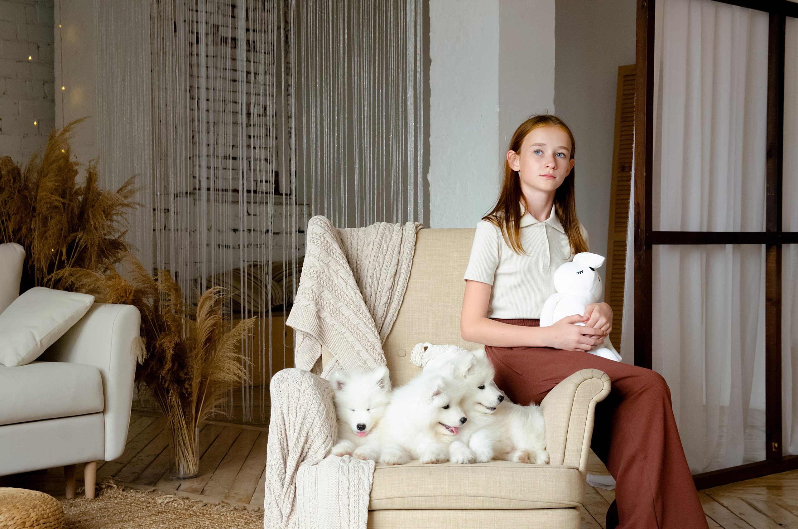 Фотосессия с щенками. Фотограф в Хабаровске