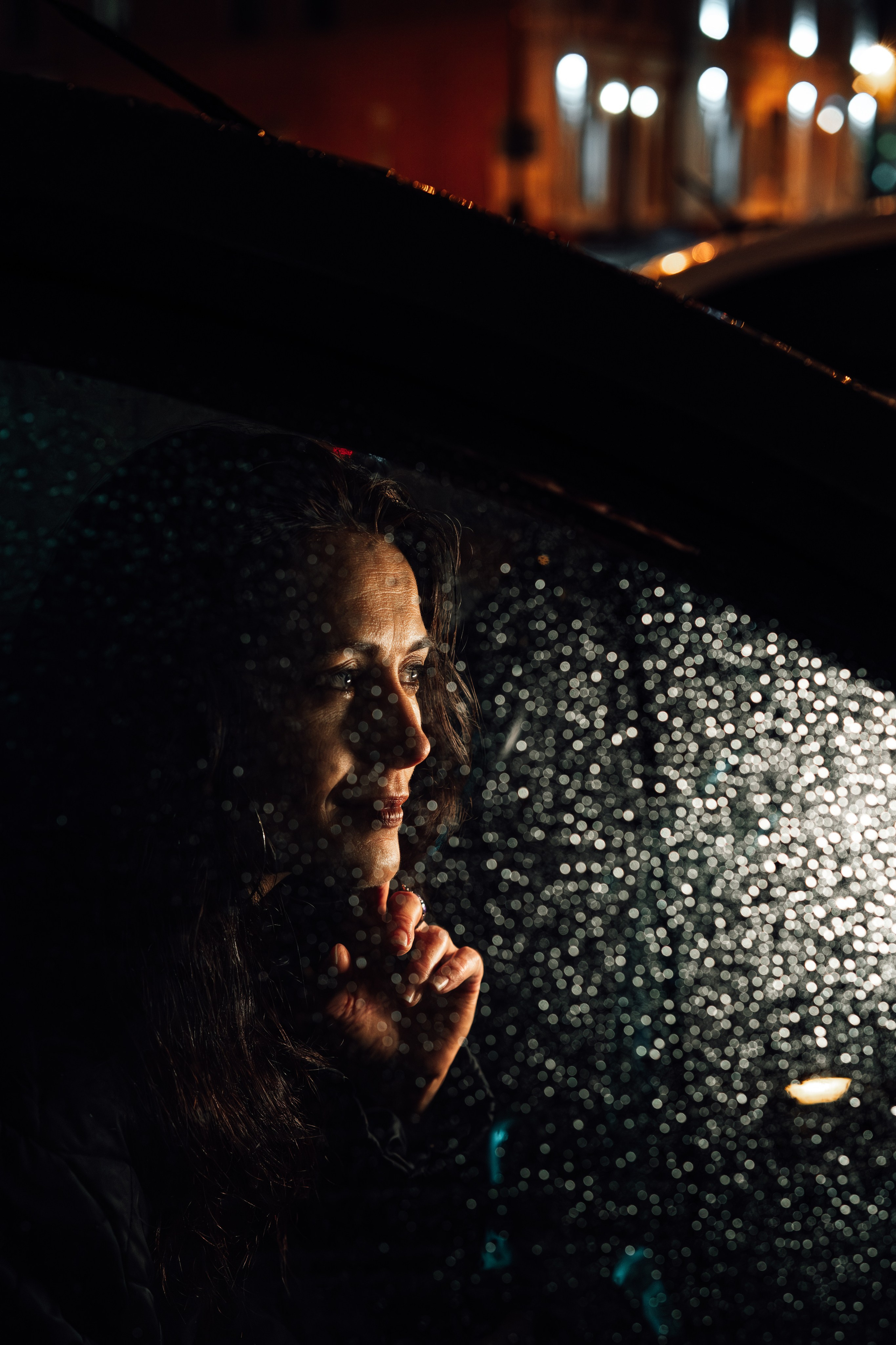 Ночная съёмка в городе. Фотограф и видеограф Анна Жагорина