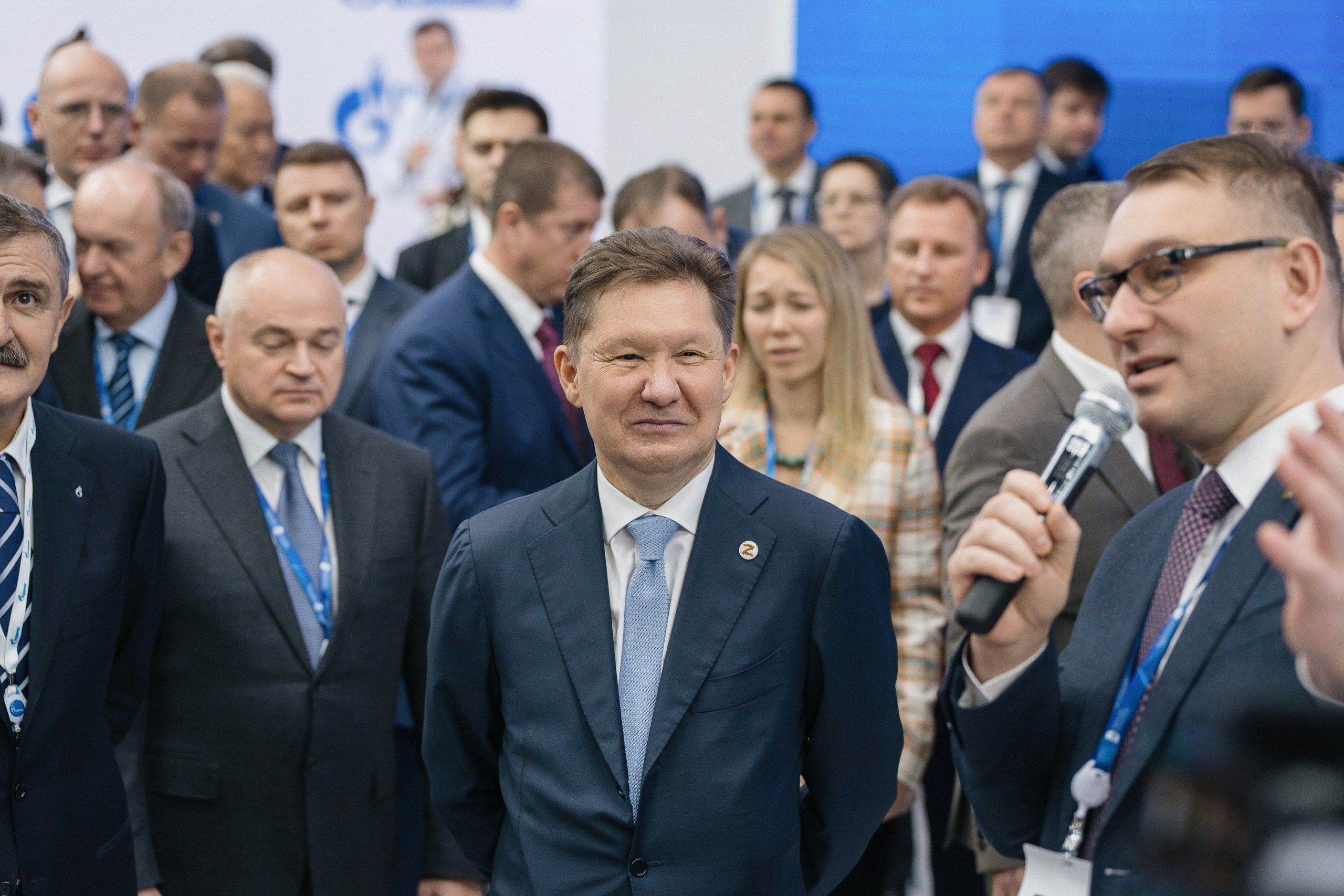 Alexey Miller (Gazprom) at the St. Petersburg International Gas Forum. Svyatoslav Bunkov | photographer