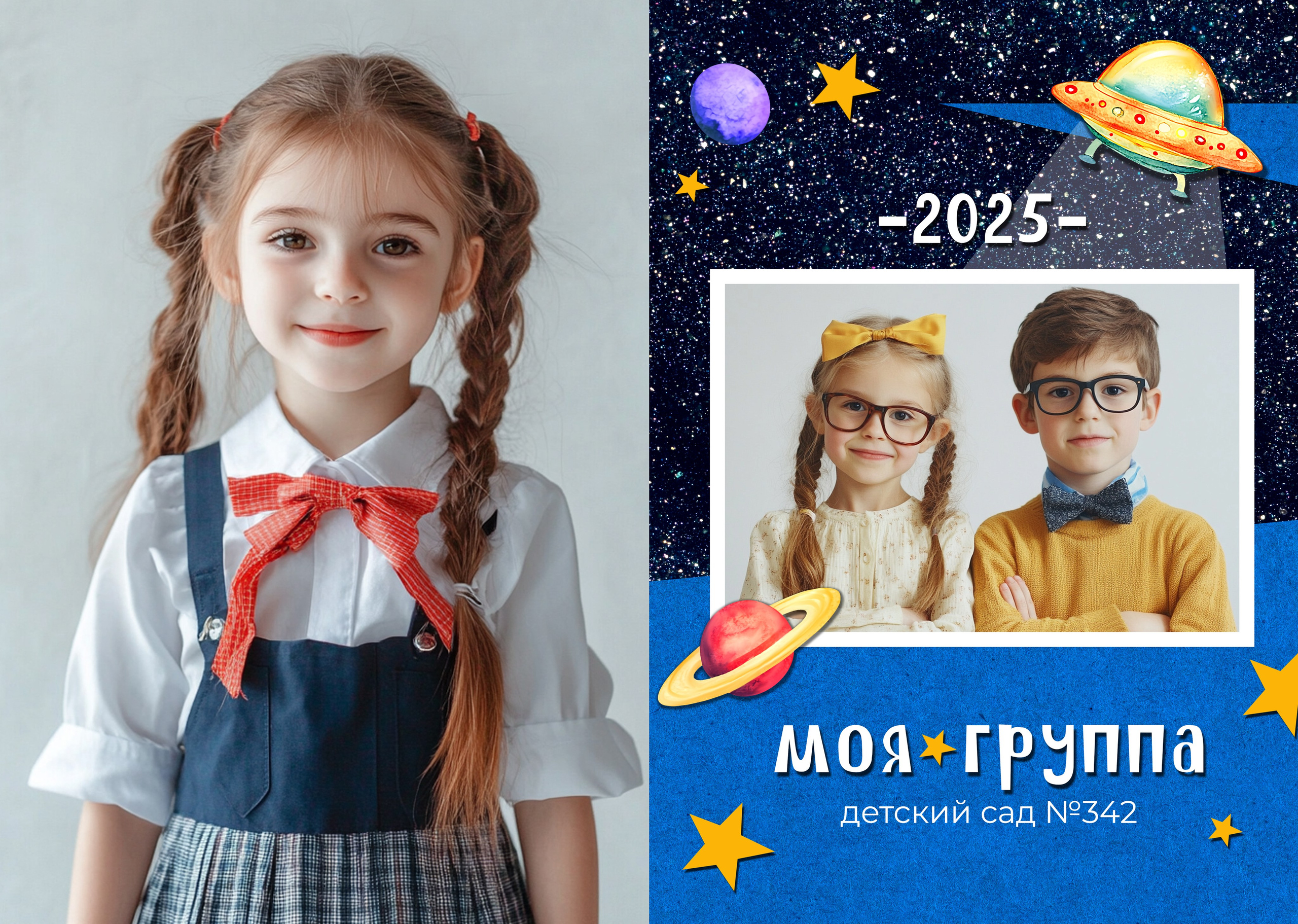 Дизайн альбомов для детского сада. Семейный и детский фотограф в Туапсинском районе Кузьмичёва Светлана