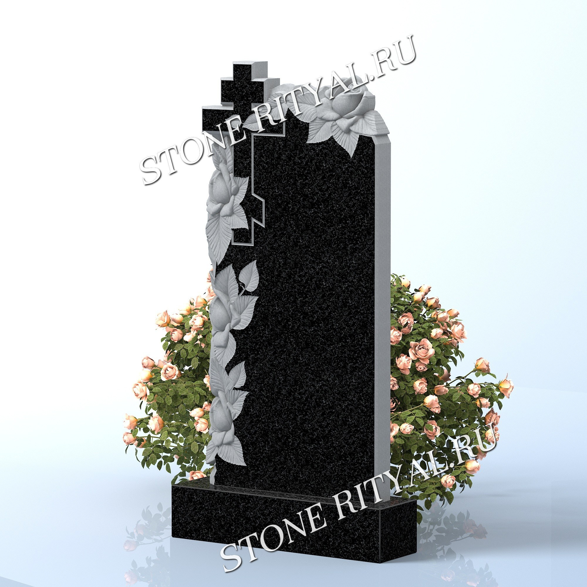 Вертикальные памятники фигурные. Изготовление и установка памятников в Москве и МО