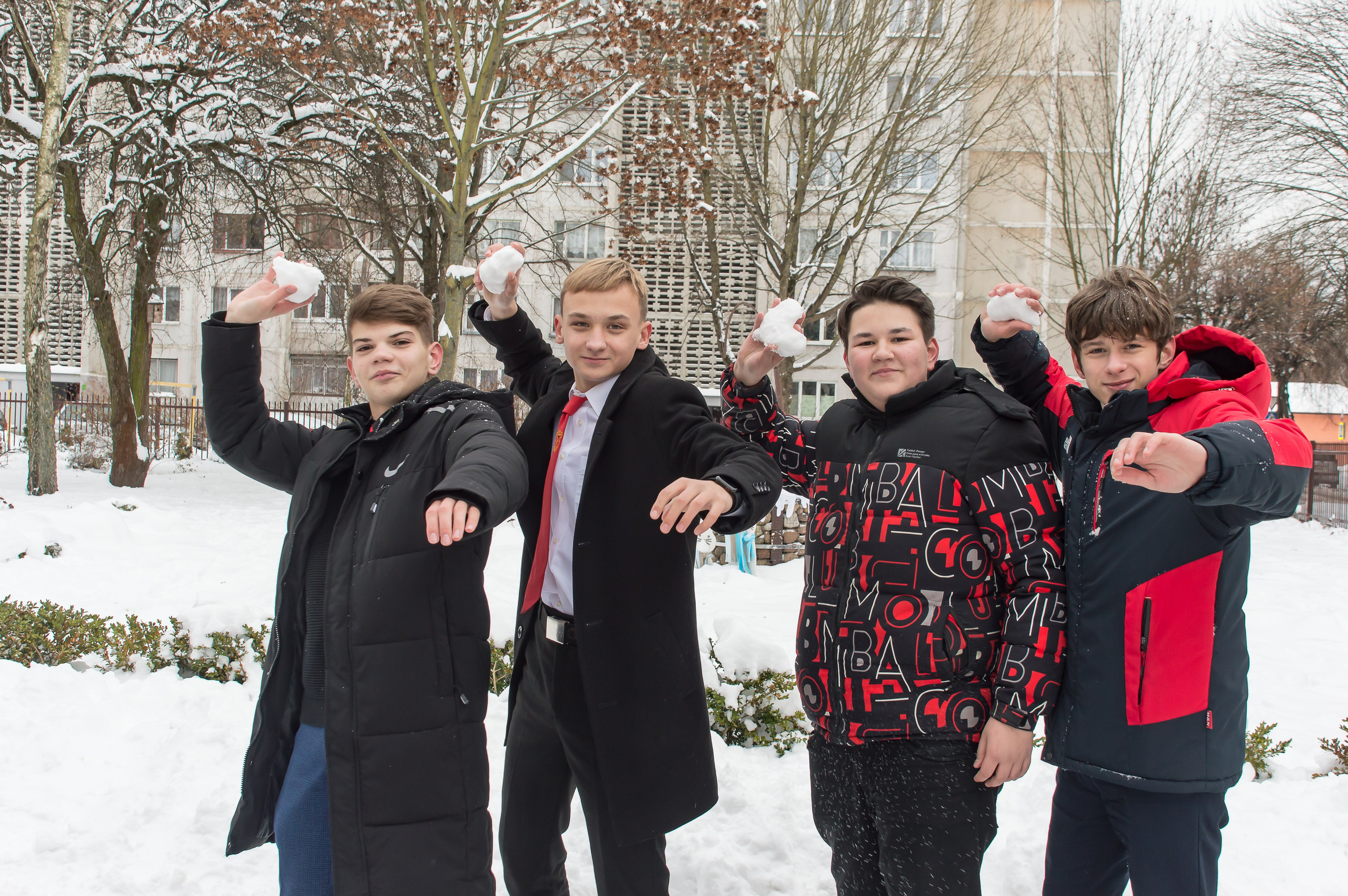 зимняя фото сессия на улице 9 класс