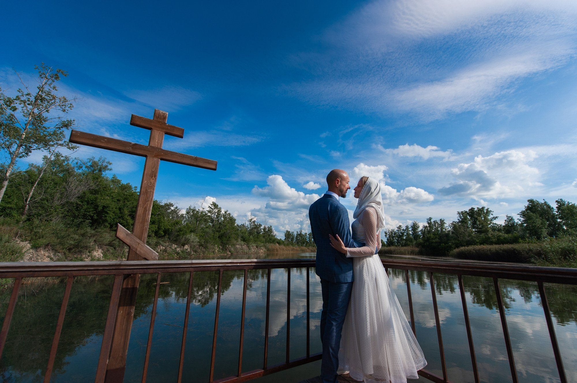 Венчание в Ачаирском. Иртышская Ривьера. Свадебный и семейный фотограф в Омске Мормулев Михаил