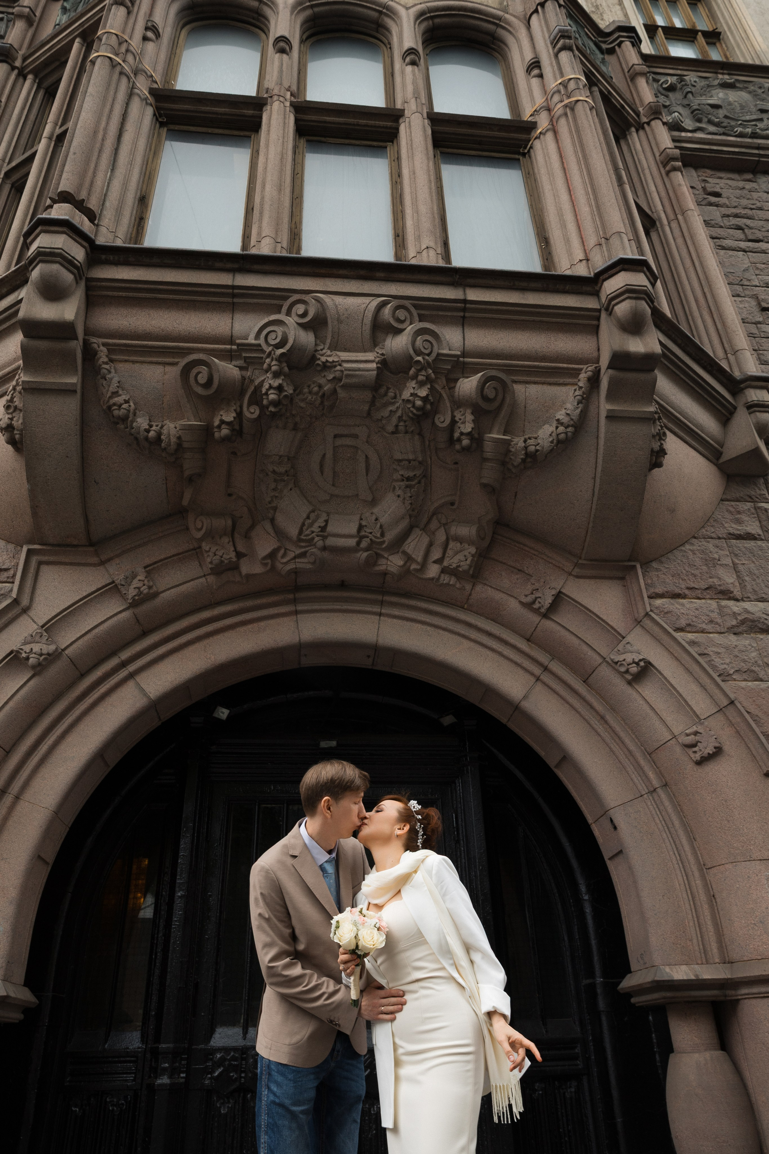 Свадебная фотосессия в Грибоедовском ЗАГСе (Дворец Бракосочетания № 1). Фотограф и видеограф Анна Домашенко