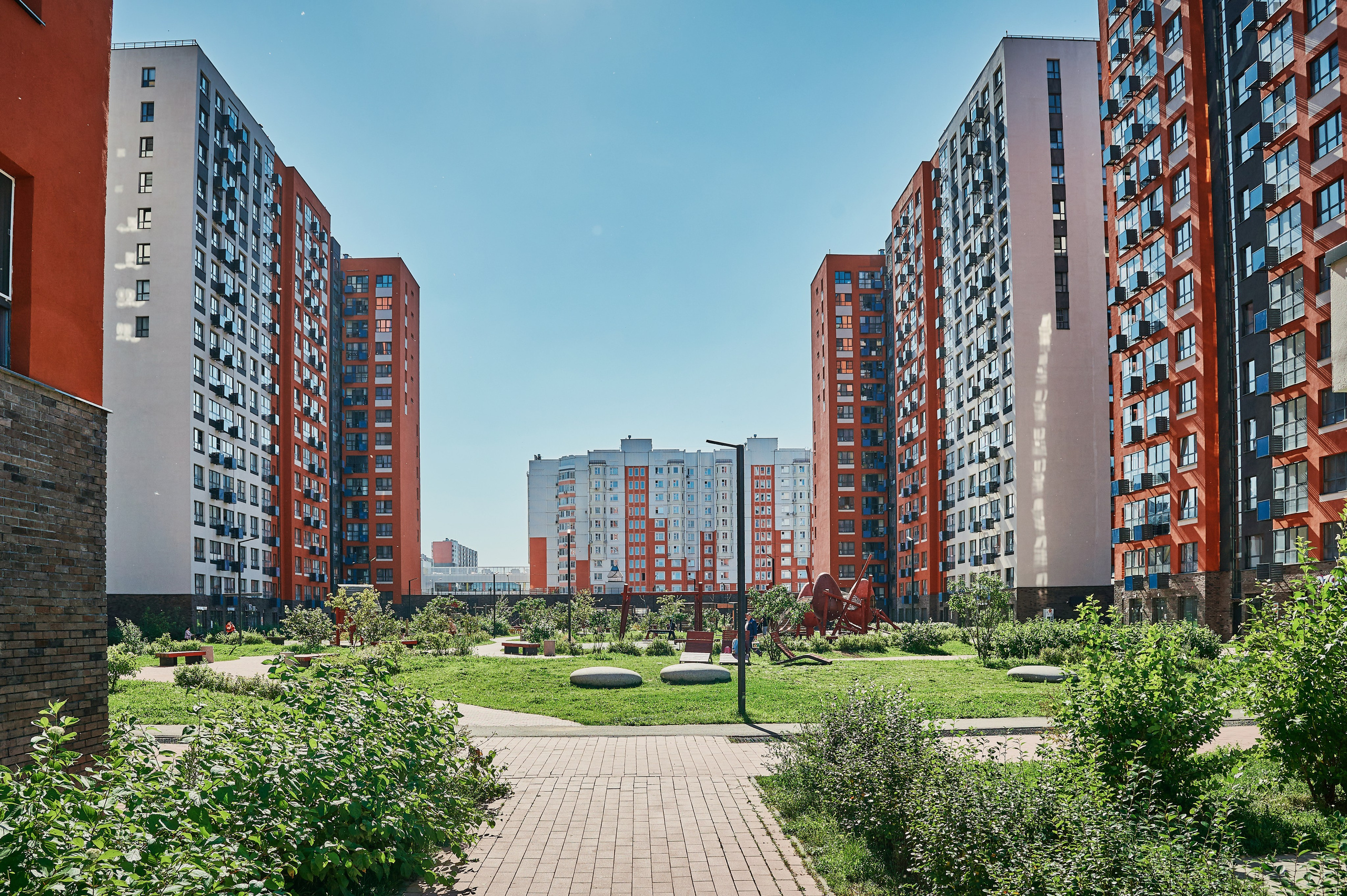 ЖК Речной парк: фасады и двор | Industry Lens