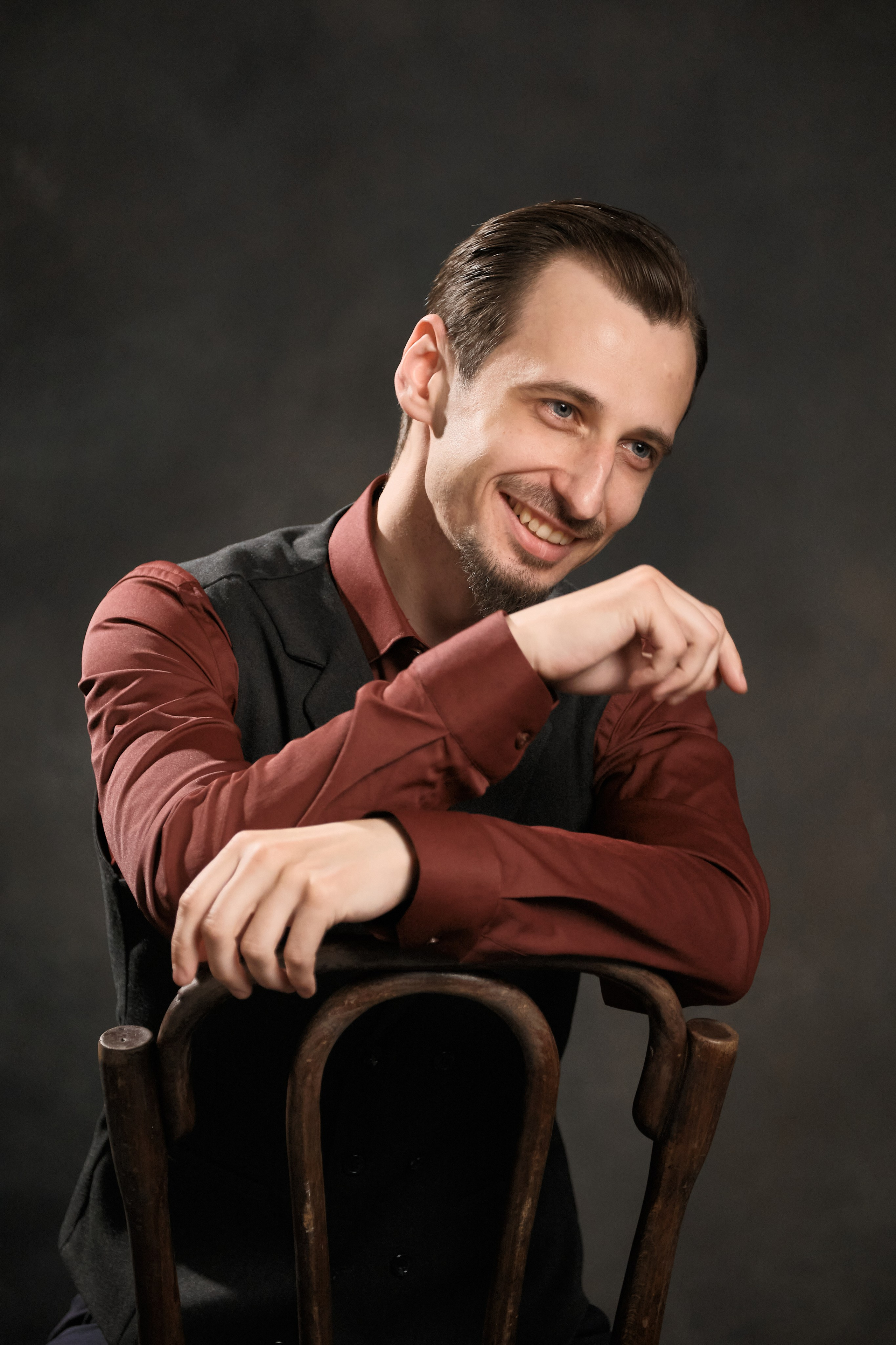 Деловой портрет в студии в Красноярске