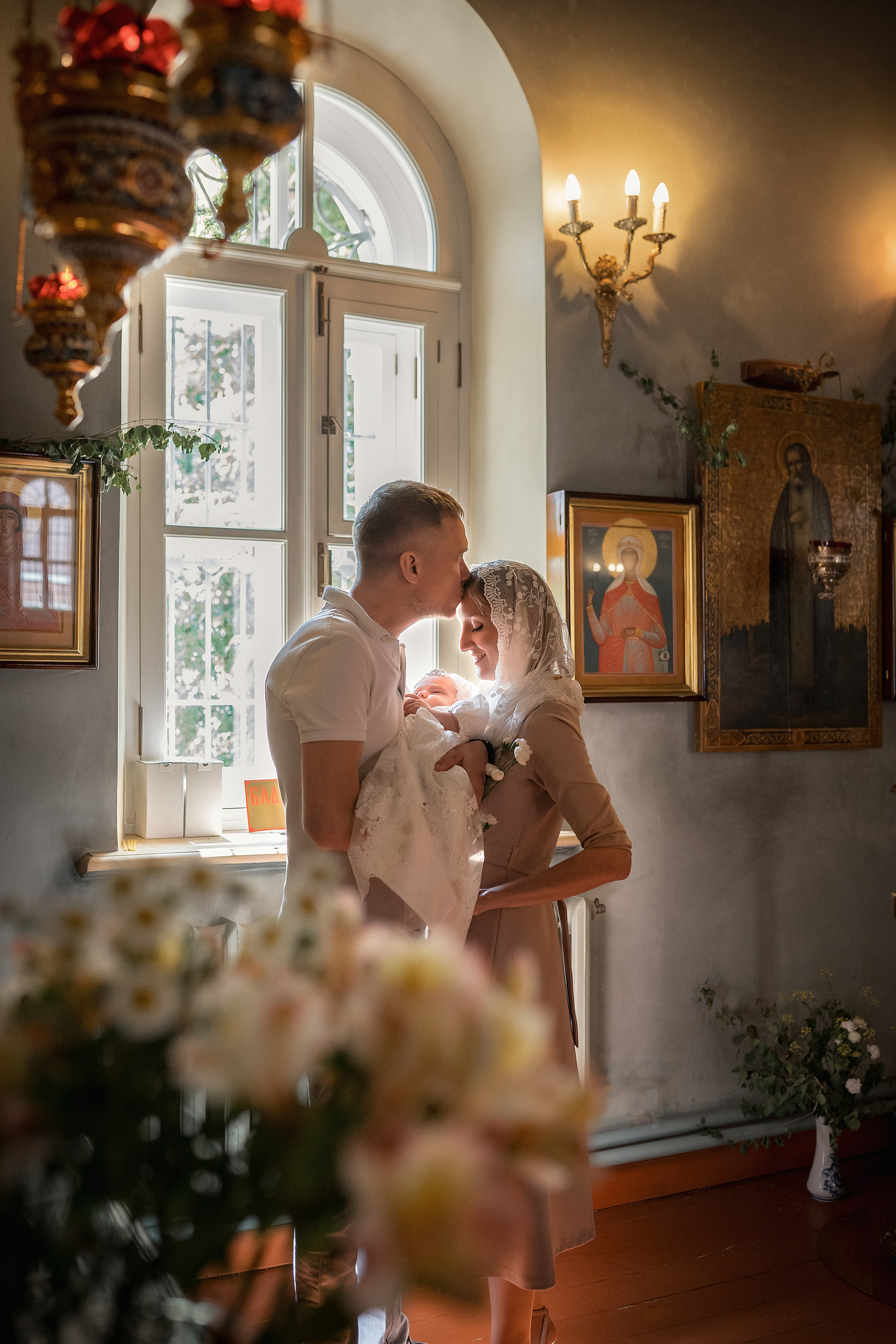 Крещение Софии. Фотограф Крещения и Венчания в Москве