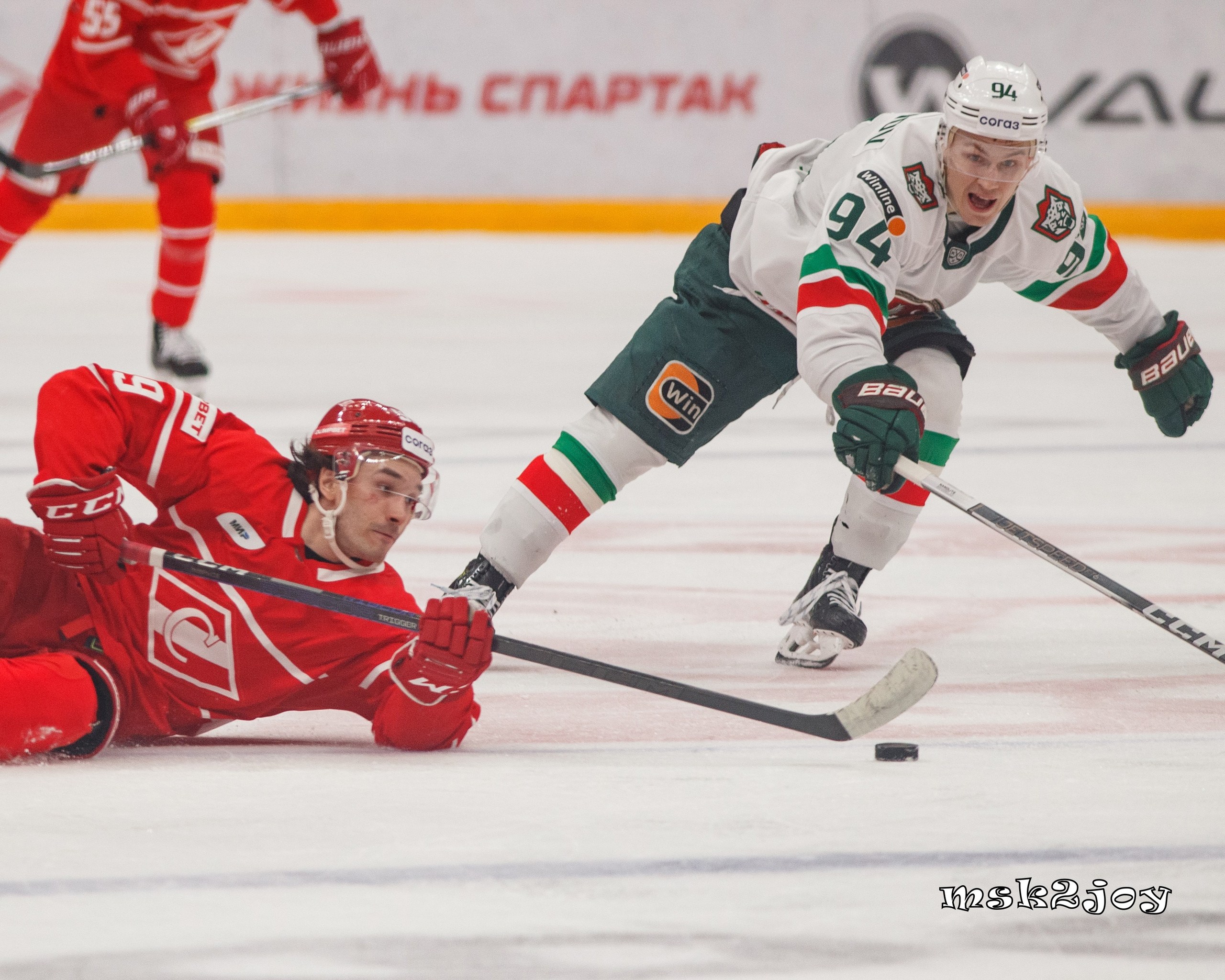 Фоторепортаж. КХЛ. Спартак (Москва) — Ак Барс Казань. Михаил Тоцкий портретный и репортажный фотограф в Москве