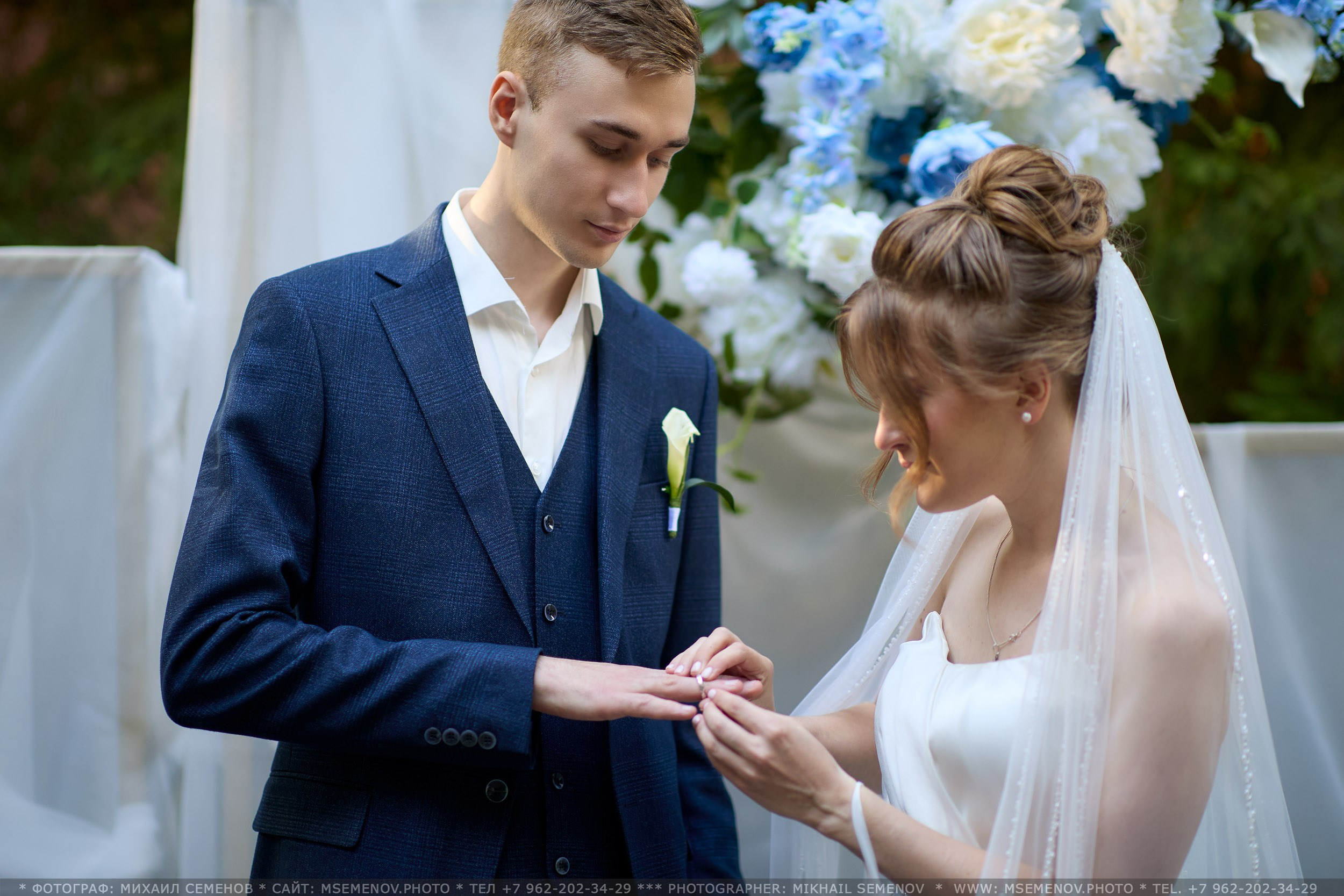 Анонс Свадьбы Марии и Арсения. Photographer for business Mikhail Semenov. Aqua photo studio, photo school